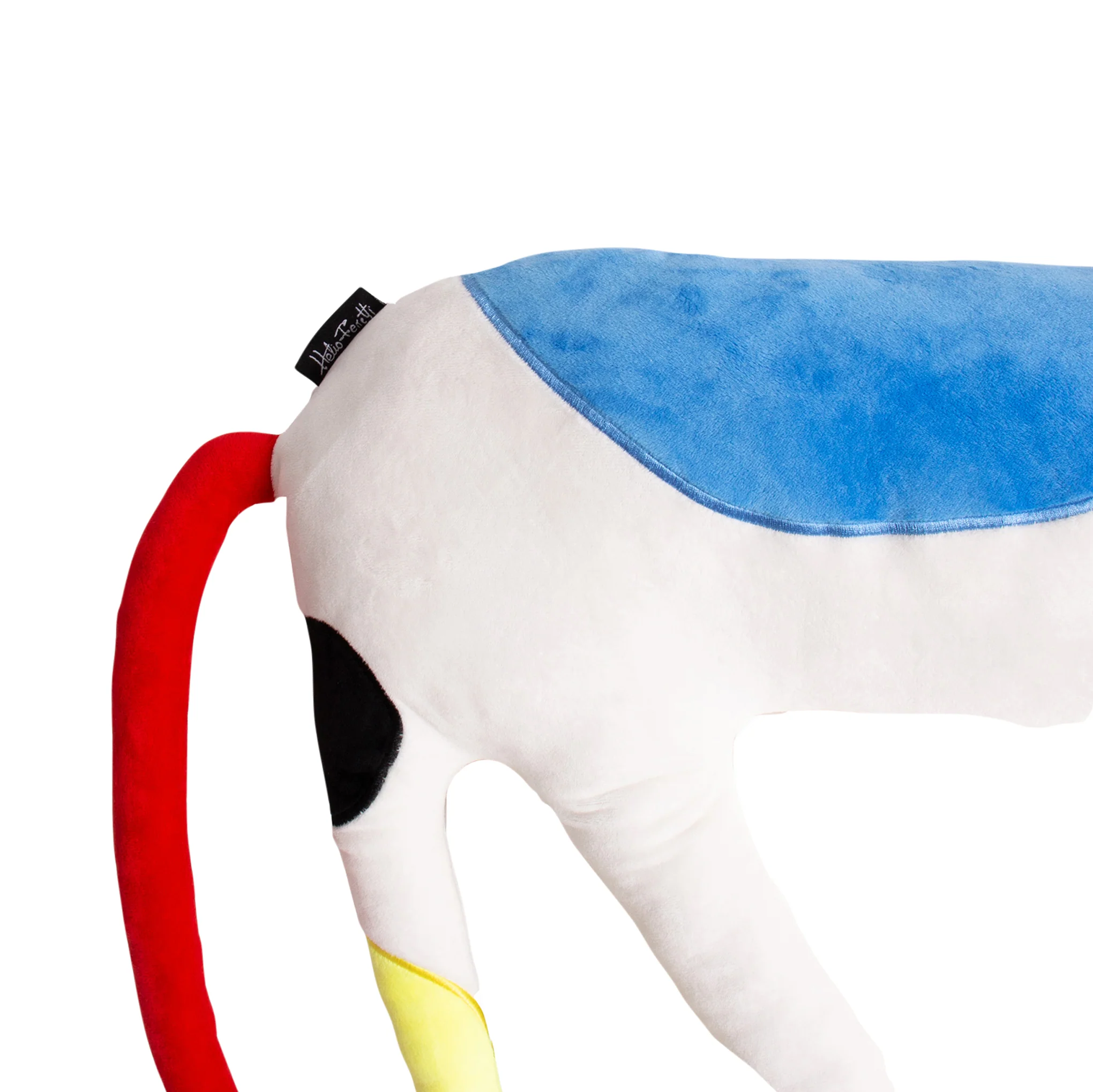 Abstract Horse Throw Pillow - Image 4