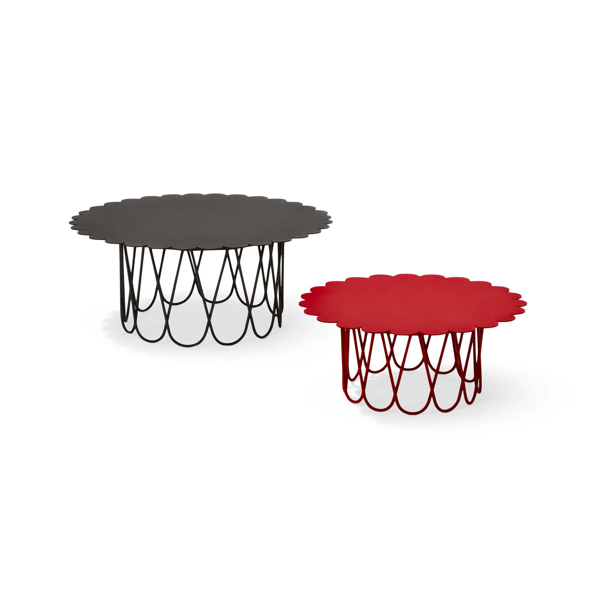 Alexander Girard Flower Coffee Table from Herman Miller - Black - Image 3