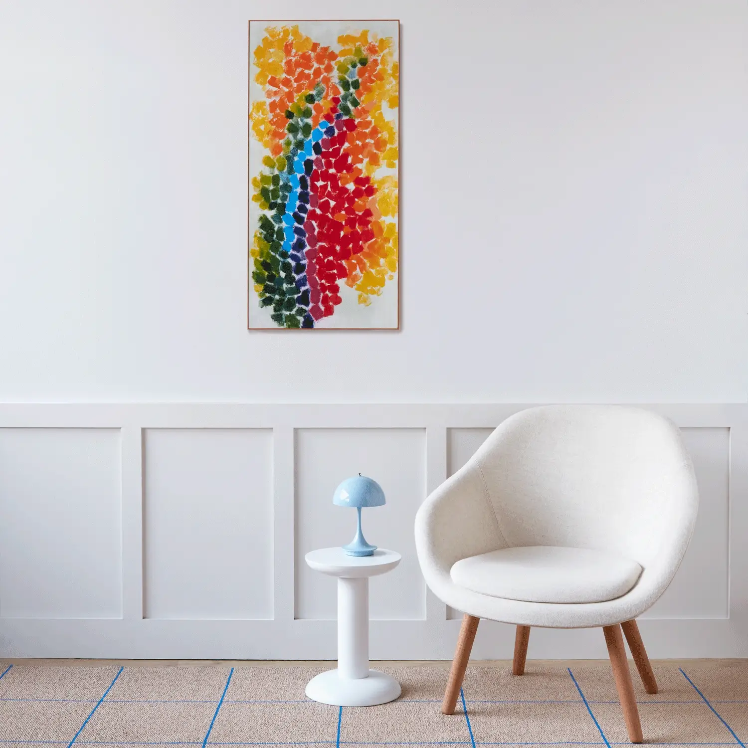 Alma Woodsey Thomas Color Etude Framed Print - Image 4
