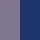 Amigo Outdoor Lounge Chair with Sun Shield - Navy/ Lilac - Image 9