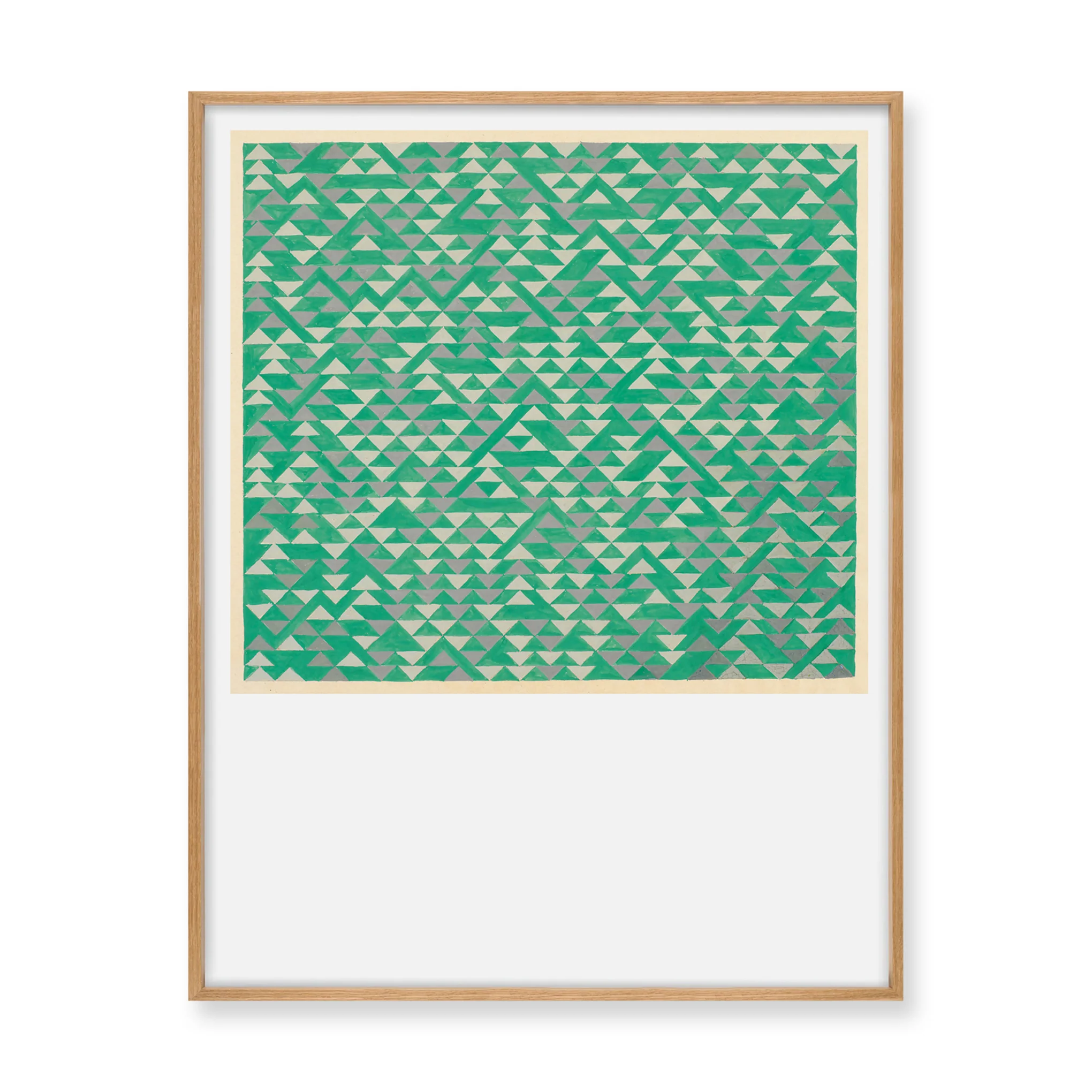 Anni Albers Study for Triadic II Framed Poster