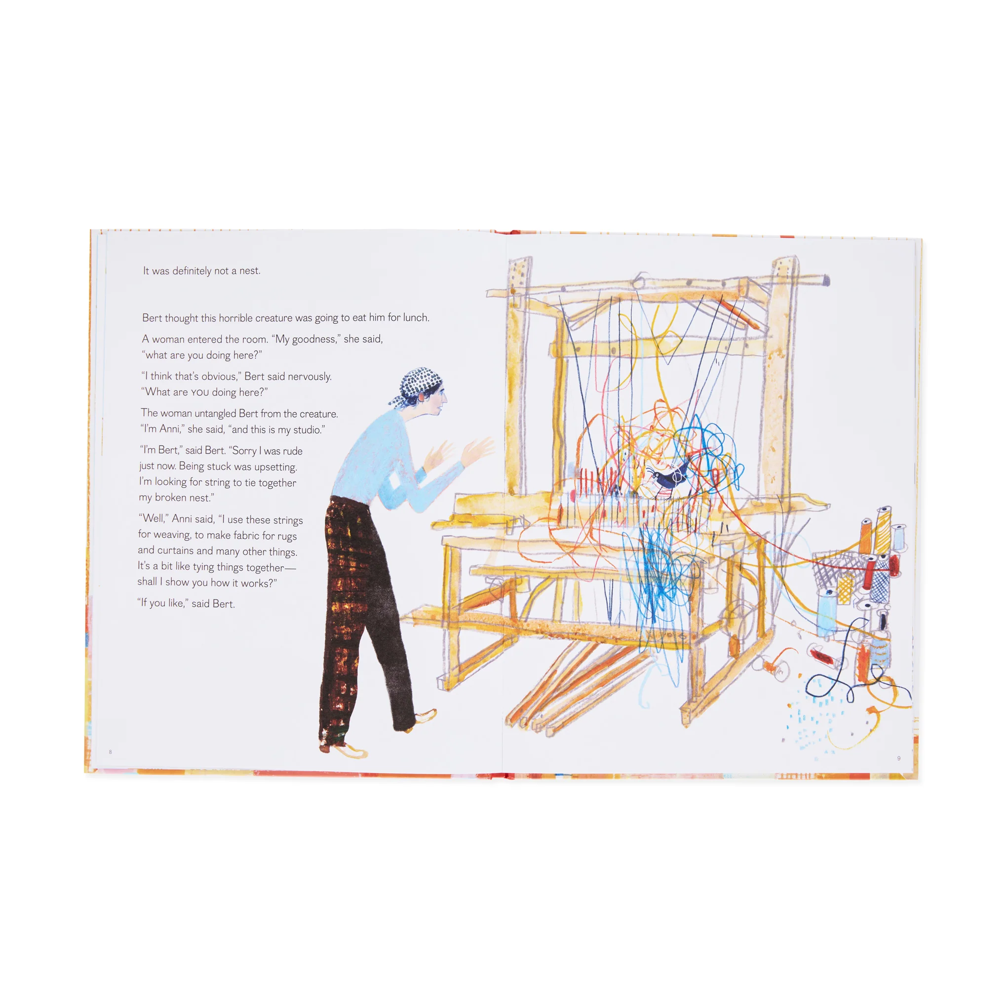 Anni & Bert: A Weaving Story – Hardcover - Image 7