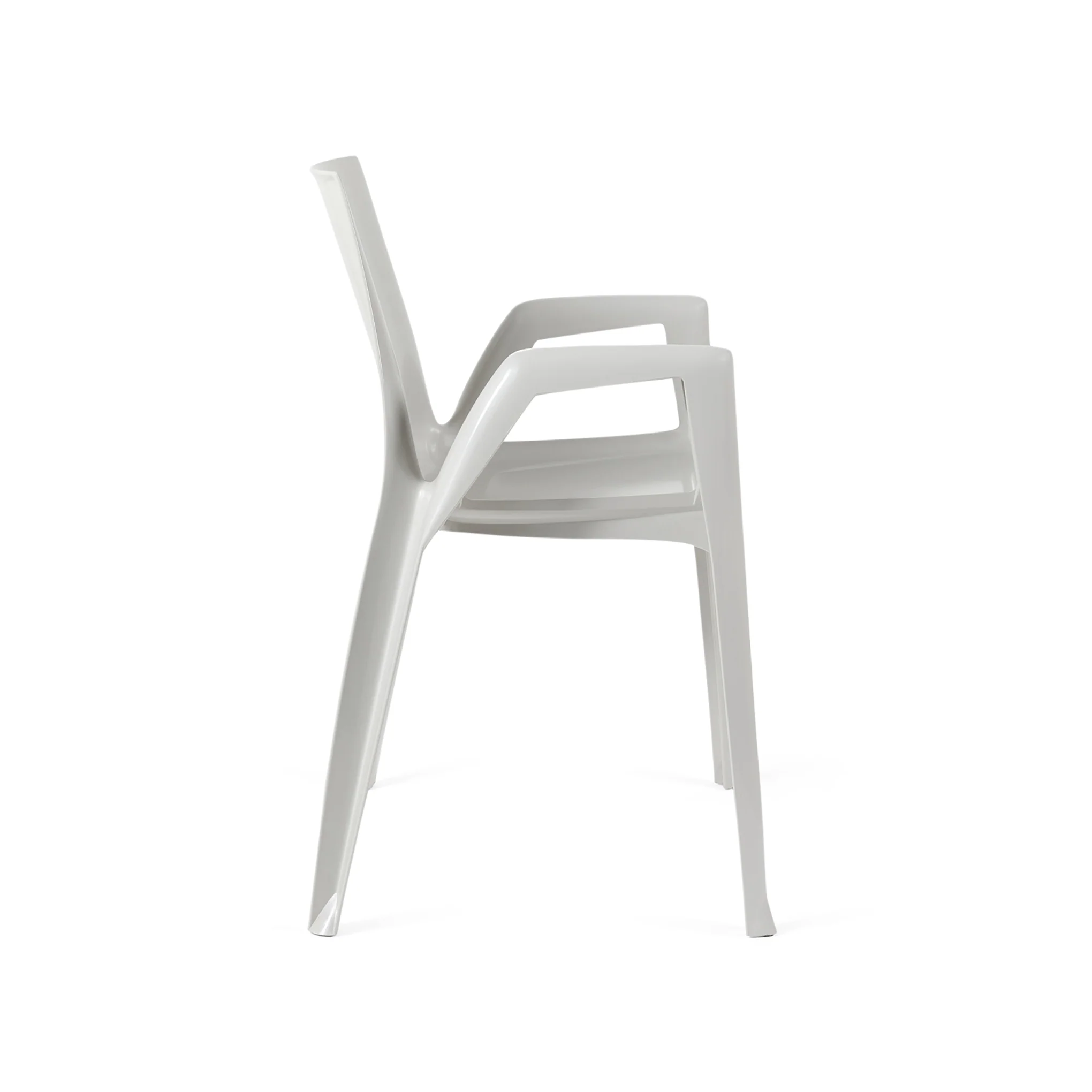 ArcoBellini Stacking Chair from Heller - Gray Pearl - Image 4
