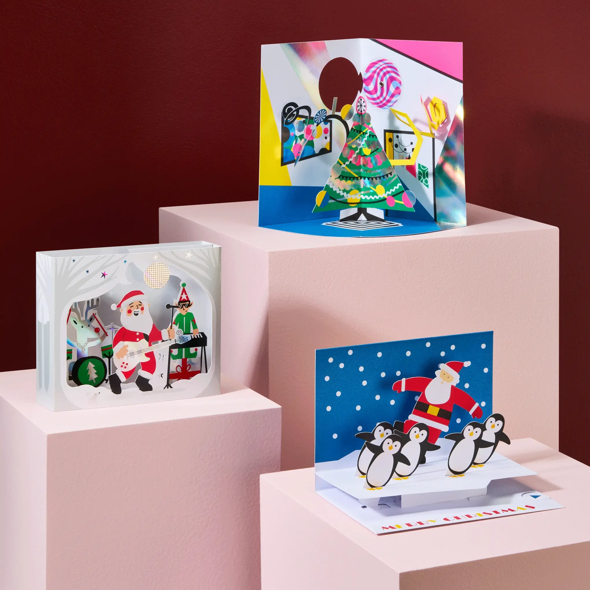 Art Noël Holiday Pop-Up Cards - Set of 8 - Image 2