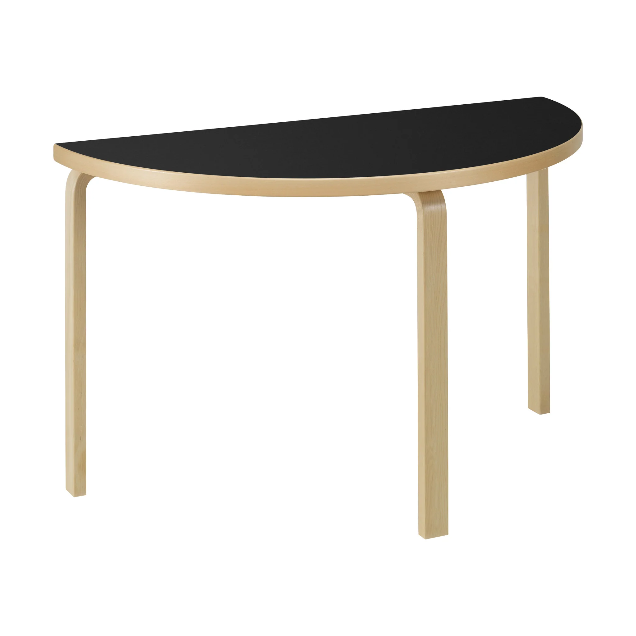 Artek Aalto Half-Round Table 95 - Birch - Image 3