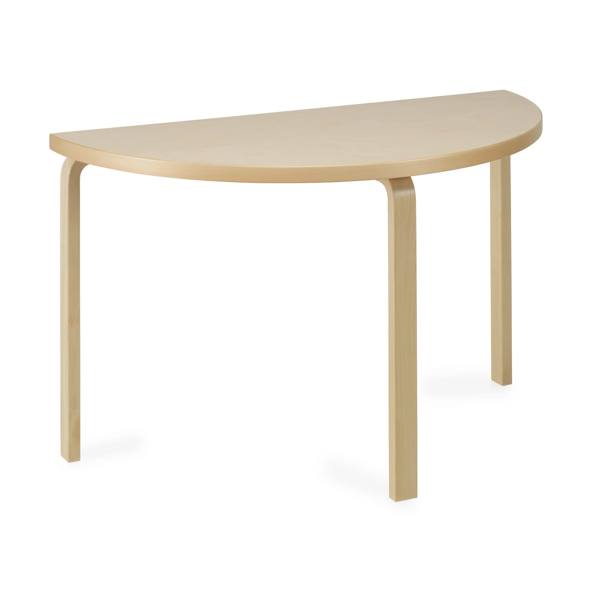 Artek Aalto Half-Round Table 95 - Birch - Image 4