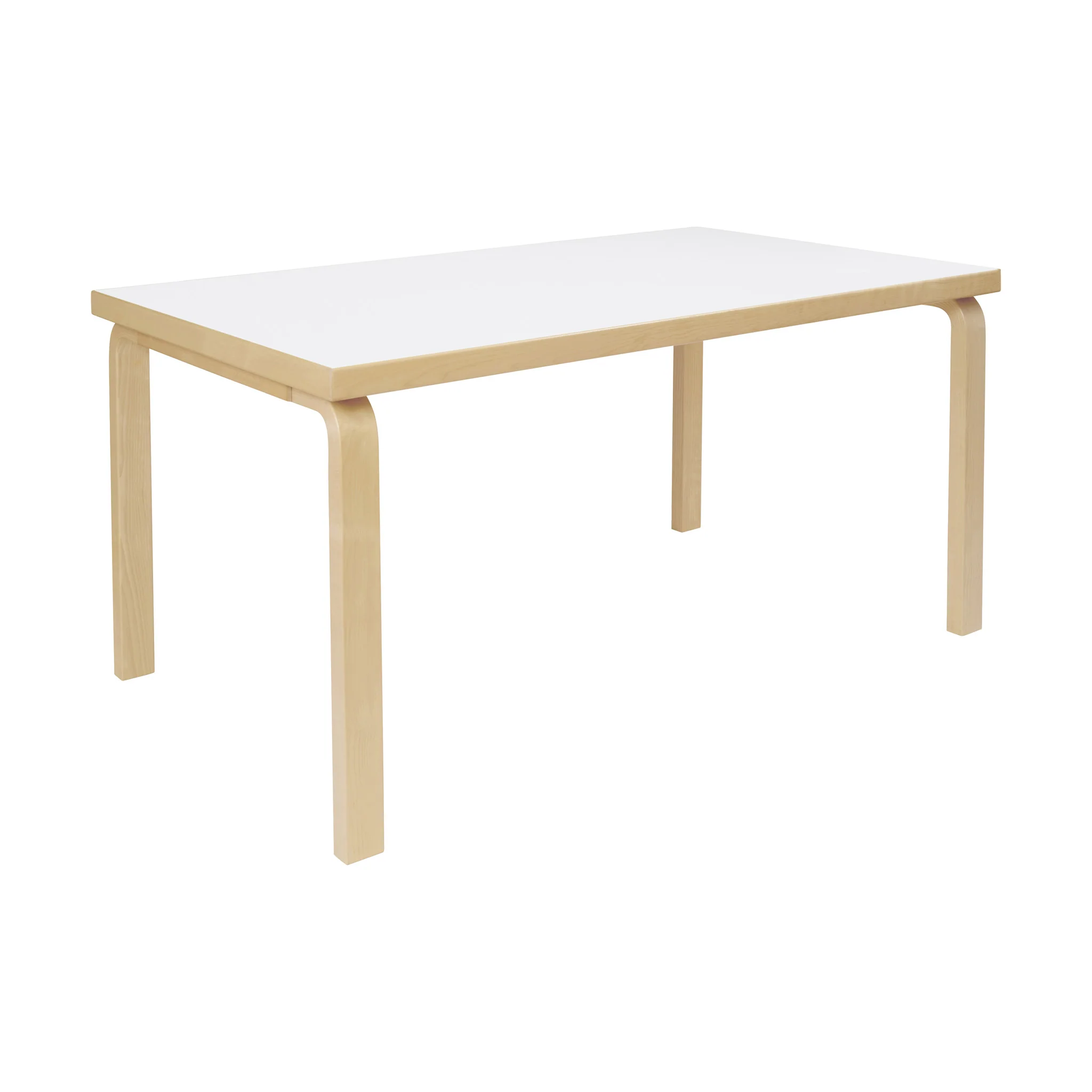 Artek Aalto Rectangular Table 86 - Birch - Image 6