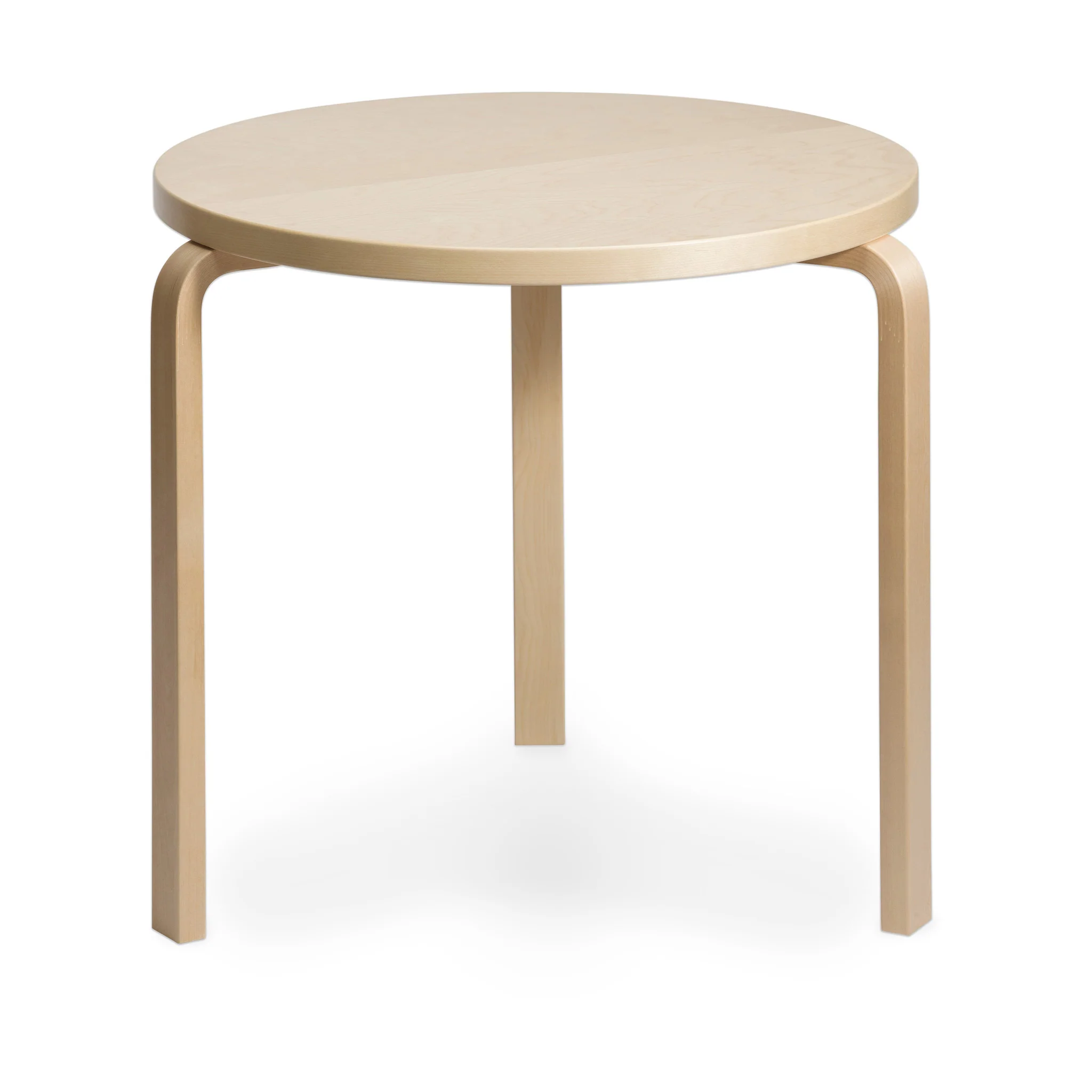 Artek Aalto Round Table 90B - Birch - Image 9