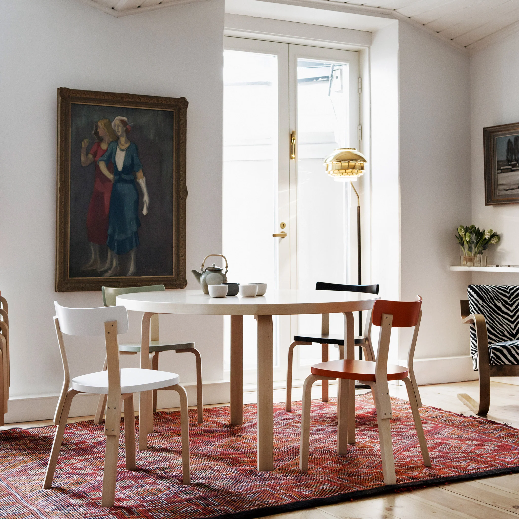 Artek Aalto Round Table 91 - Birch - Image 18