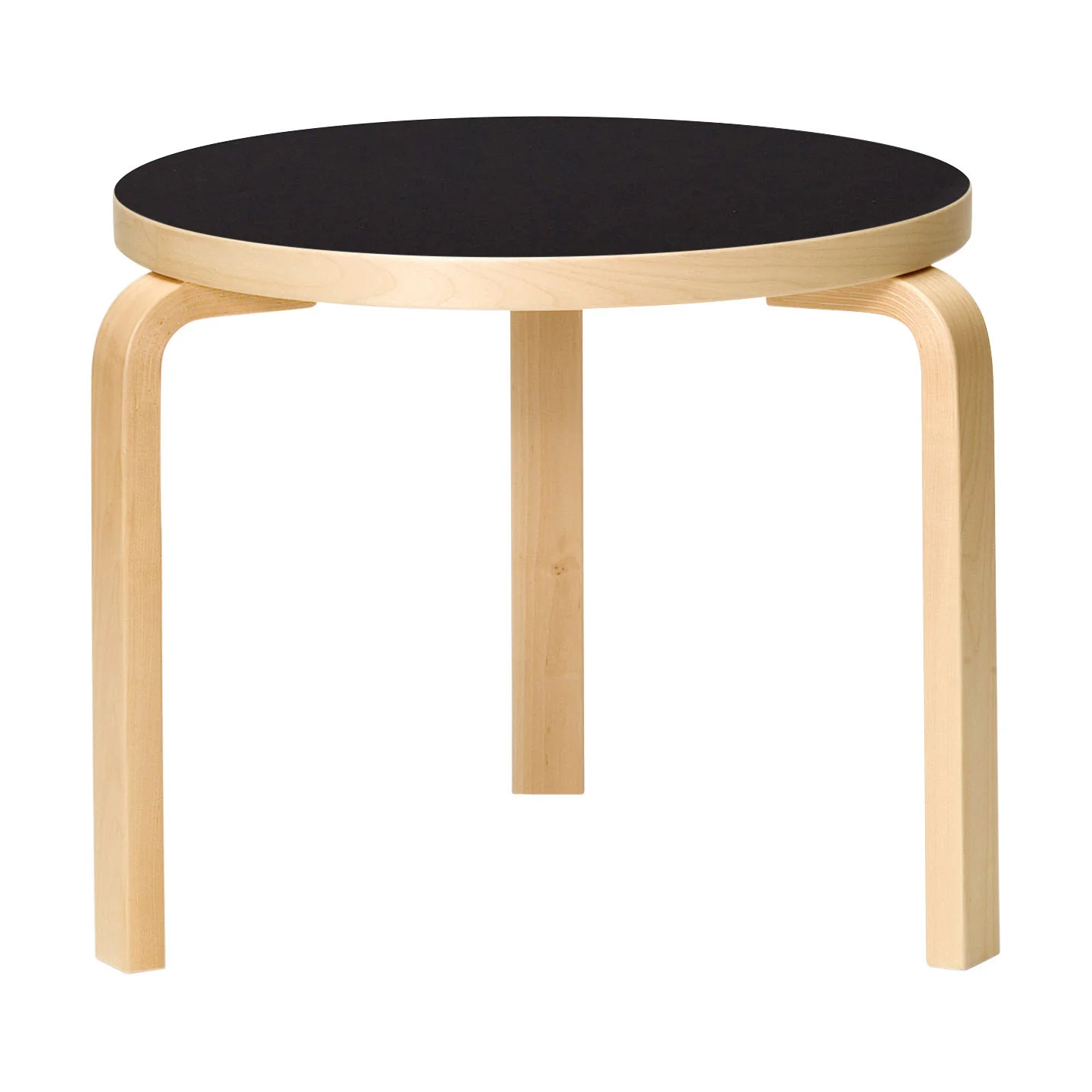 Artek Aalto Side Table 90D - Birch - Image 6