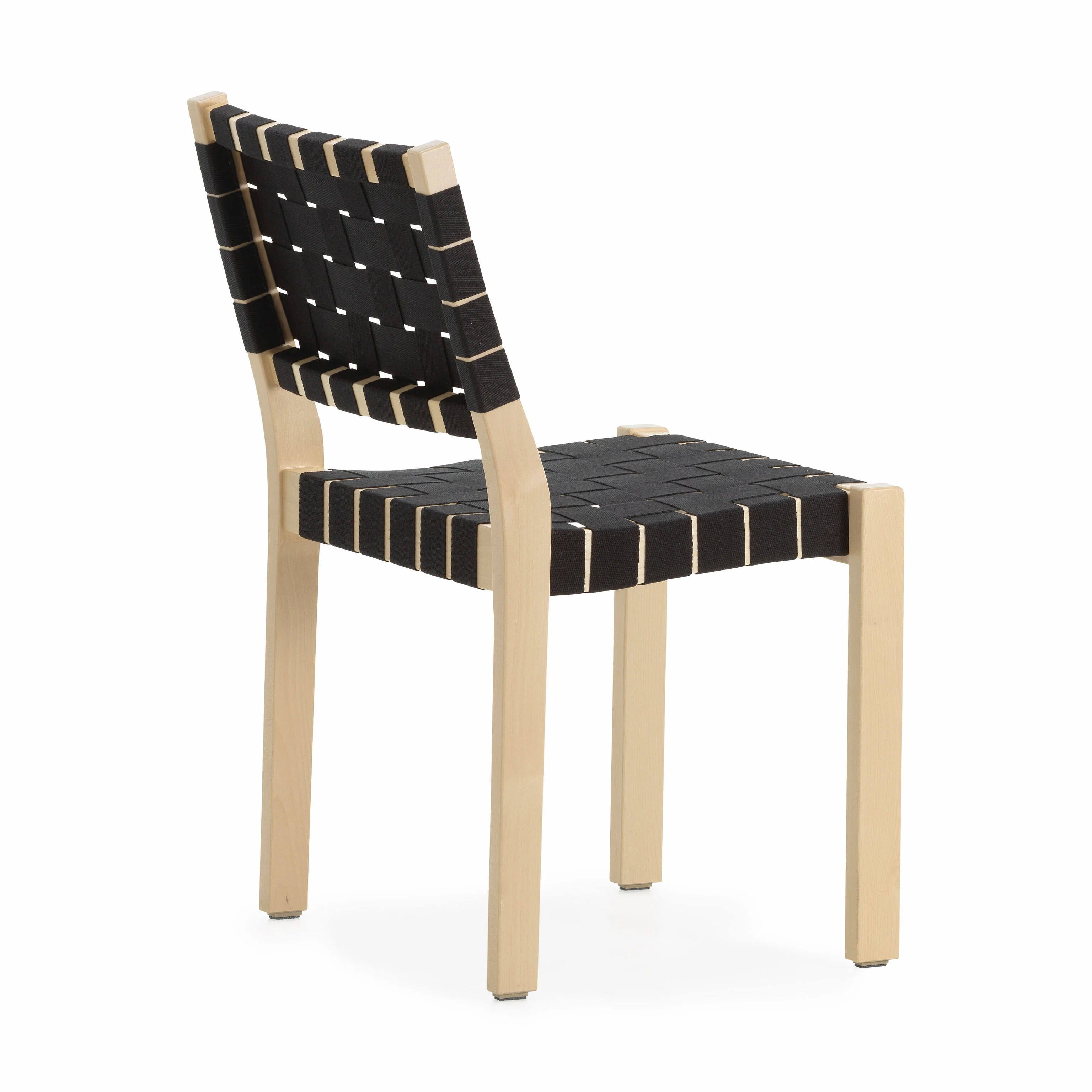 Artek Aalto Stackable Chair 611 - Black - Image 3