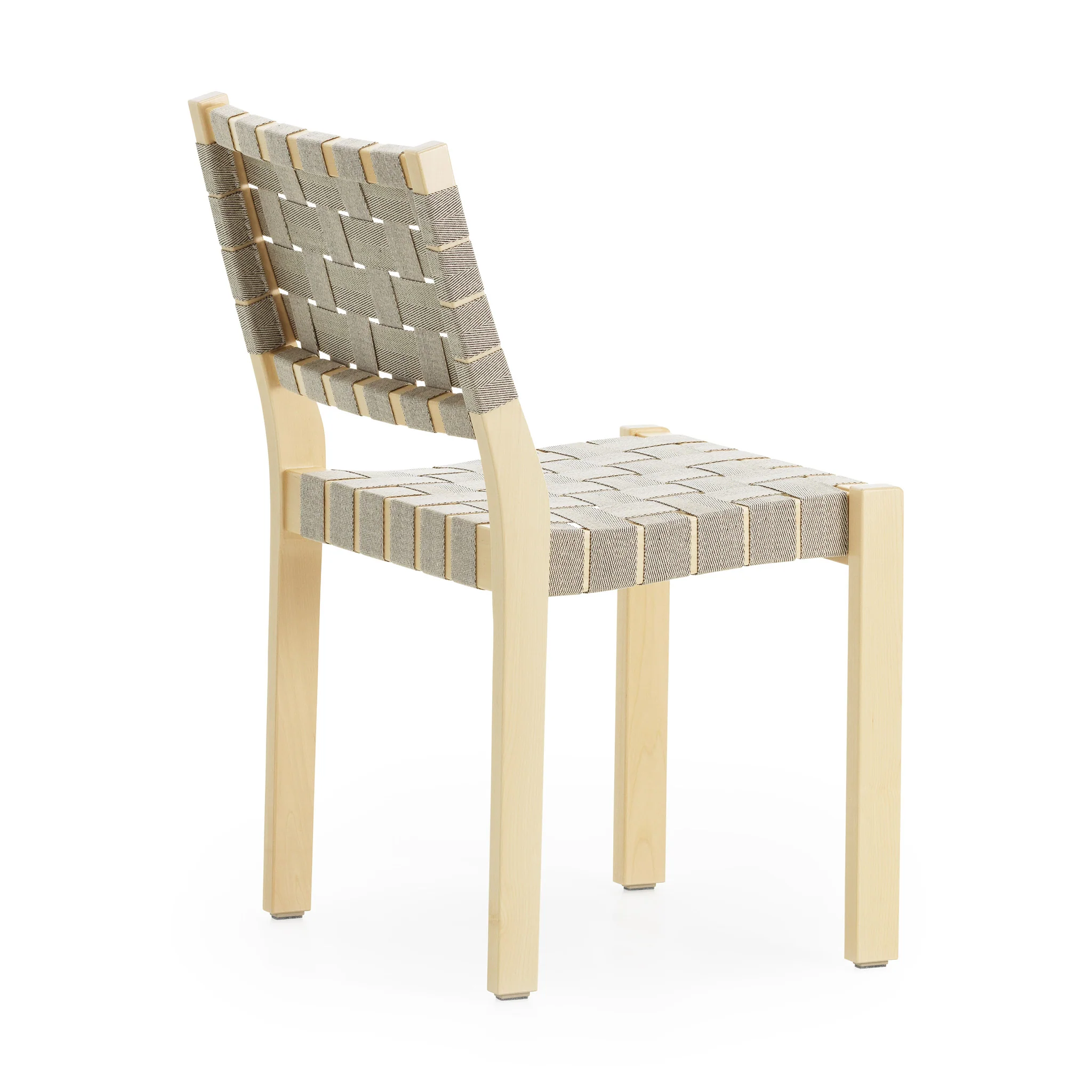 Artek Aalto Stackable Chair 611 - Light Grey - Image 22