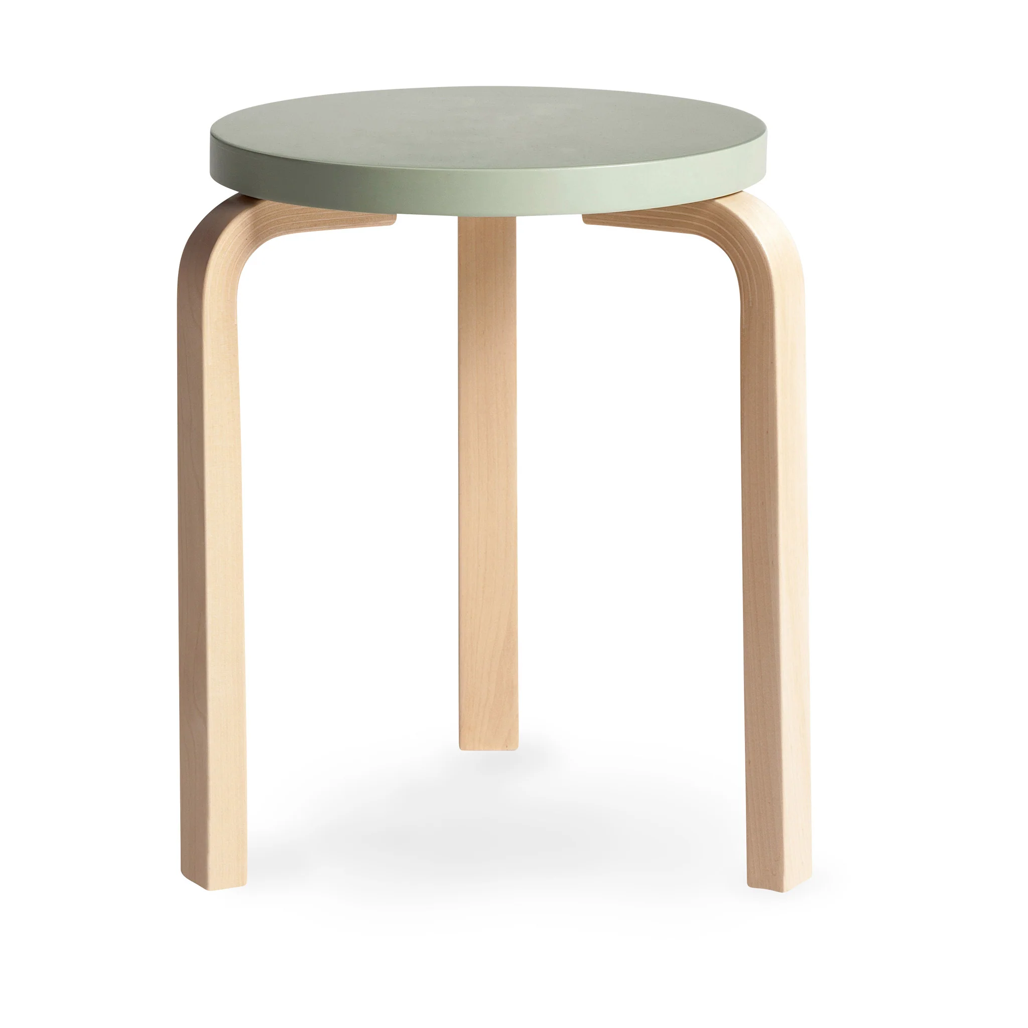 Artek Aalto Stacking Stool 60 - Black/ Black - Image 26