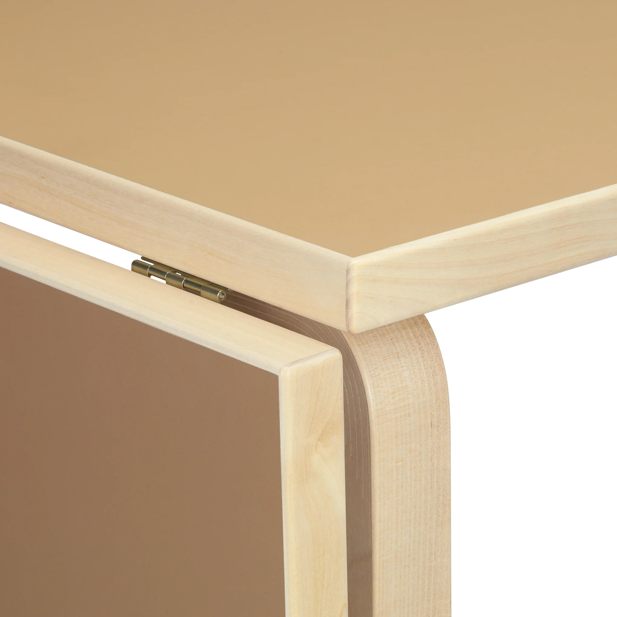Artek Alvar Aalto Drop-Leaf Table - Clay/ Brown - Image 7