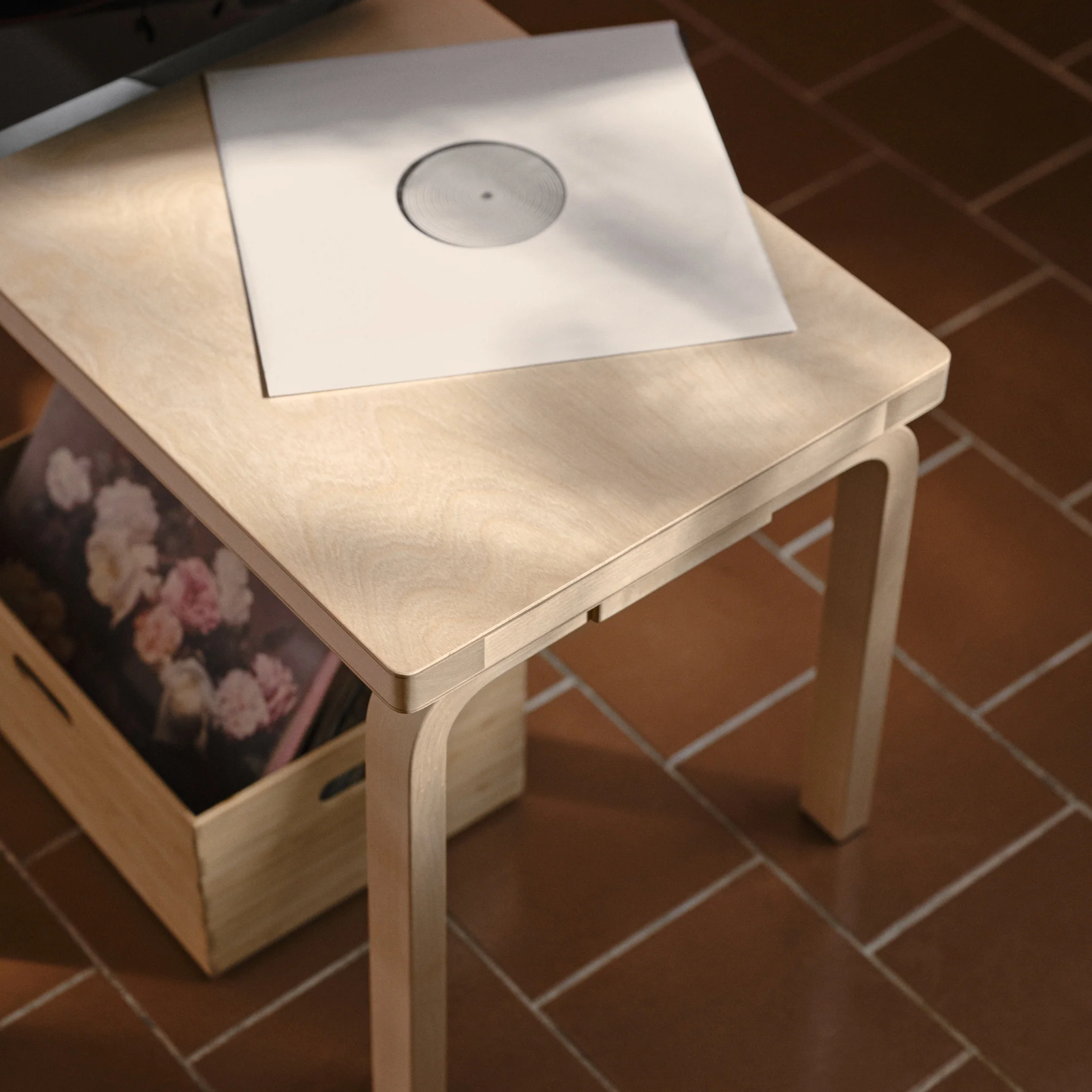 Artek Alvar Aalto Solid-Top Bench - Small - Image 2