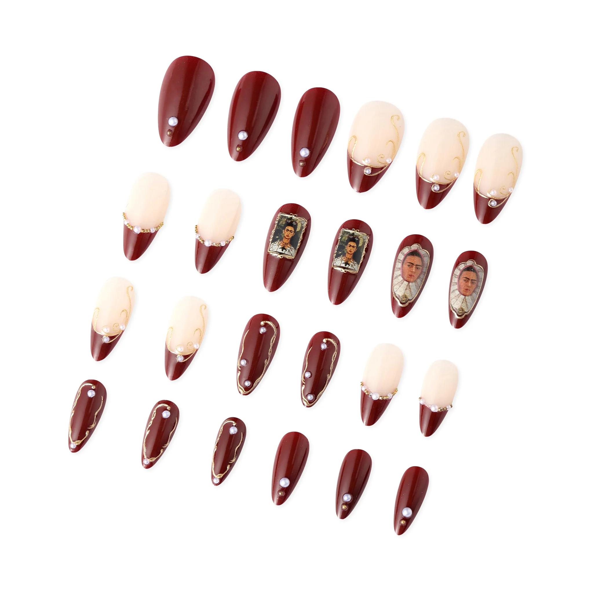Artist Press-On Nails - Frida Kahlo