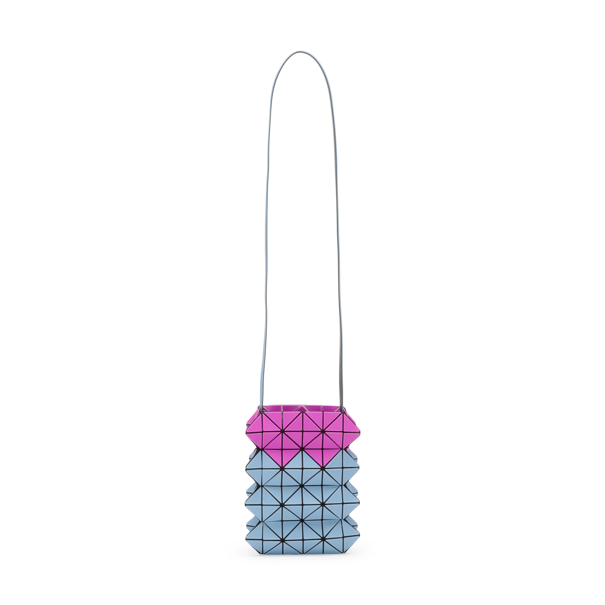BAO BAO ISSEY MIYAKE Growth Crossbody Bag - Pink/ Light Blue