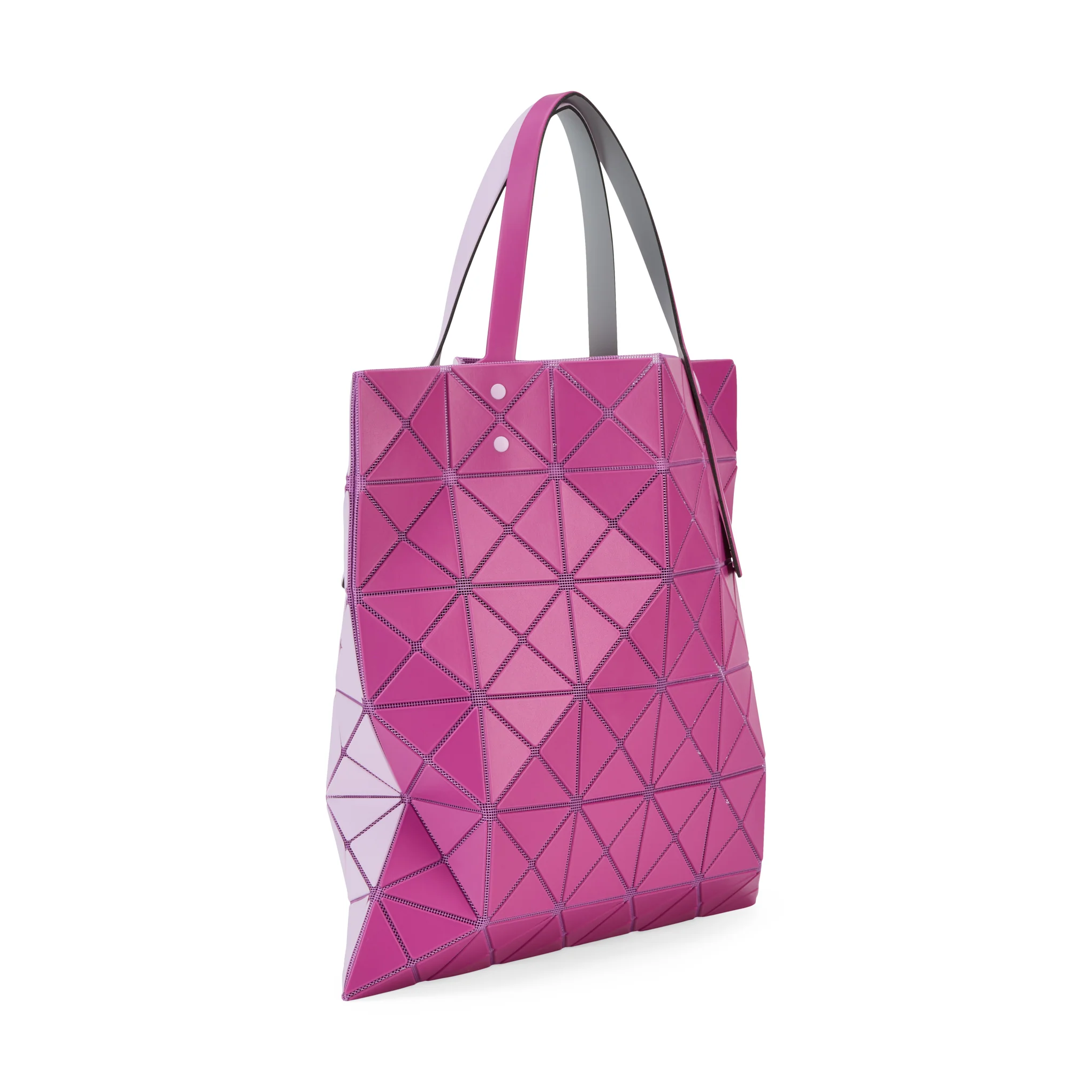 BAO BAO ISSEY MIYAKE Lucent Tote Bag - Magenta/ Light Magenta - Image 3