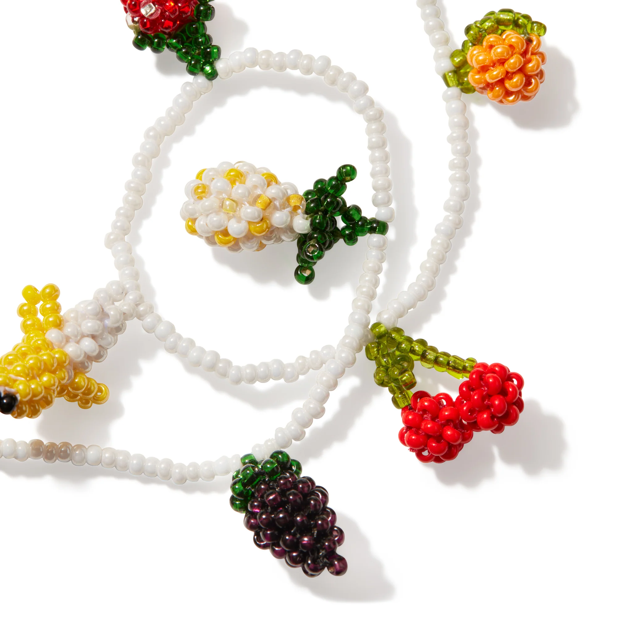 Beaded Fruit Salad Necklace - Image 2