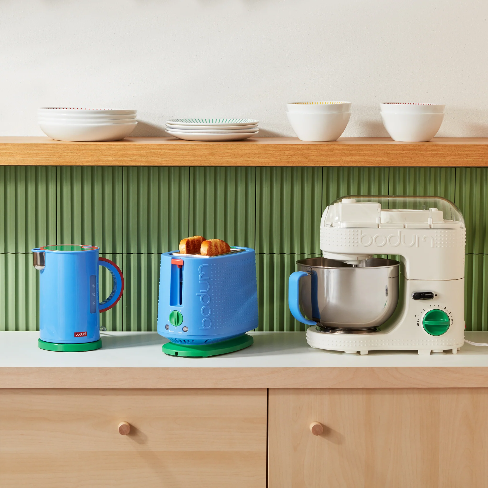 Bodum Bistro 2-Slice Toaster - Blue - Image 5