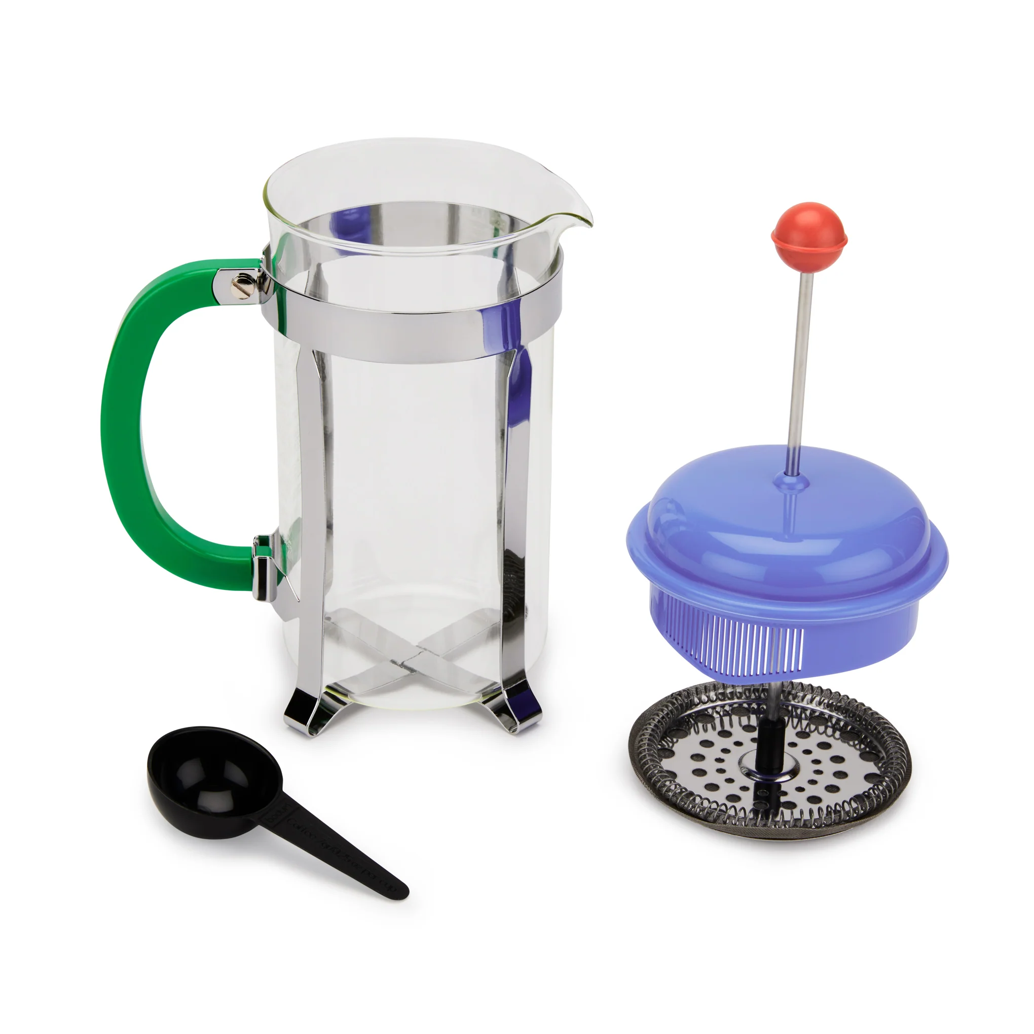Bodum Caffettiera French Press - Pale Blue/ Pastel Green - Image 4