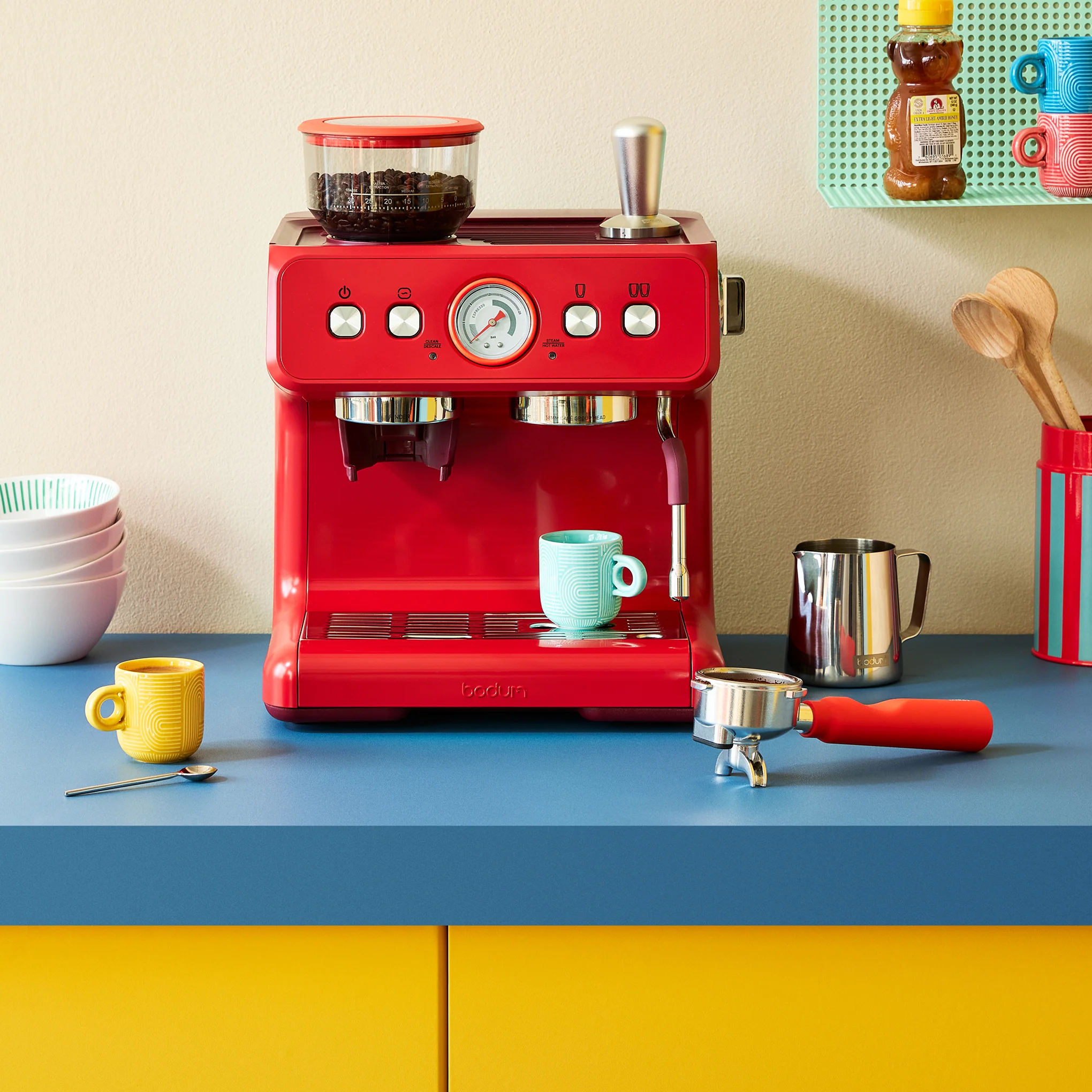 Bodum Espresso Machine with Bean Grinder - Image 2