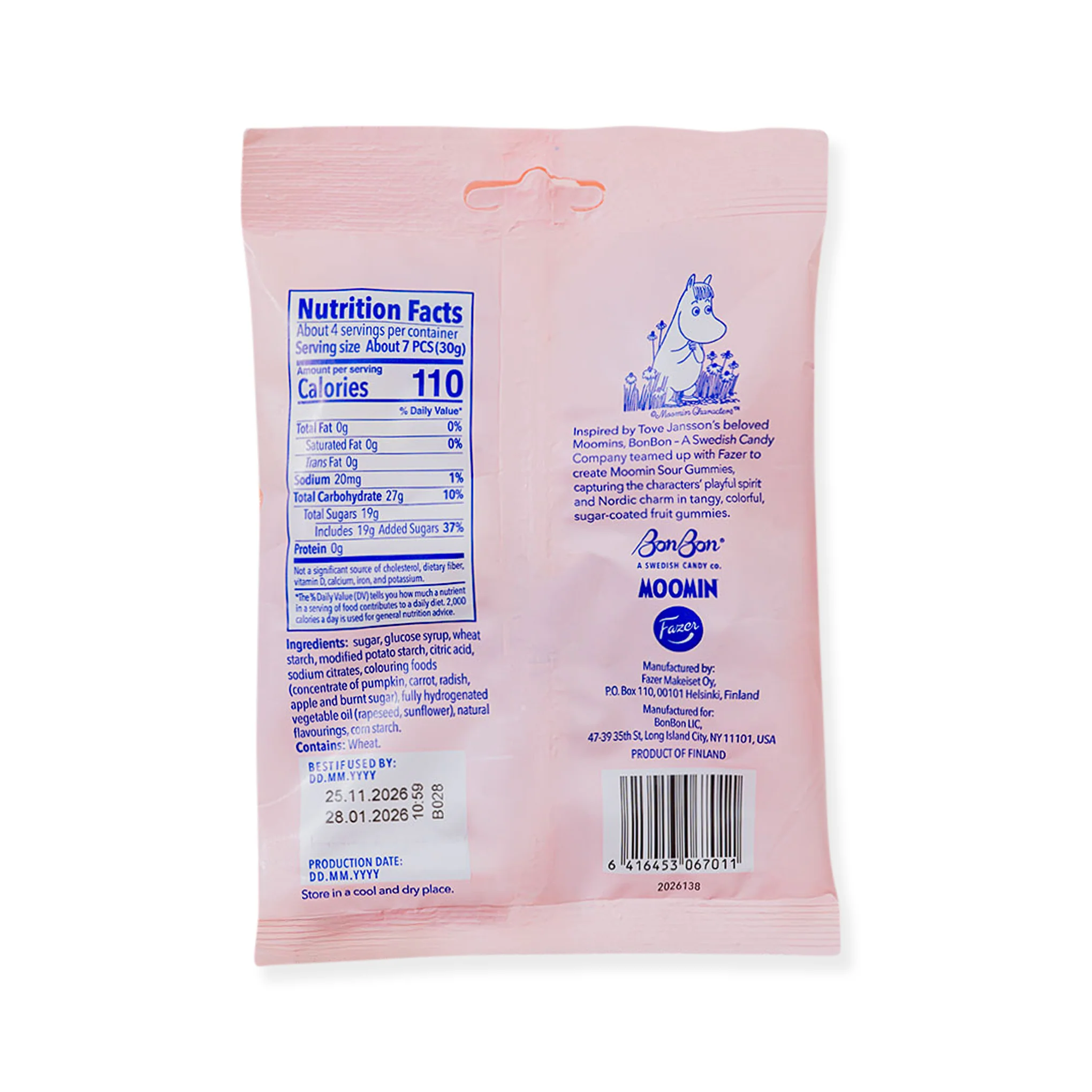 BonBon Moomin Soft Candy - Sour - Image 3