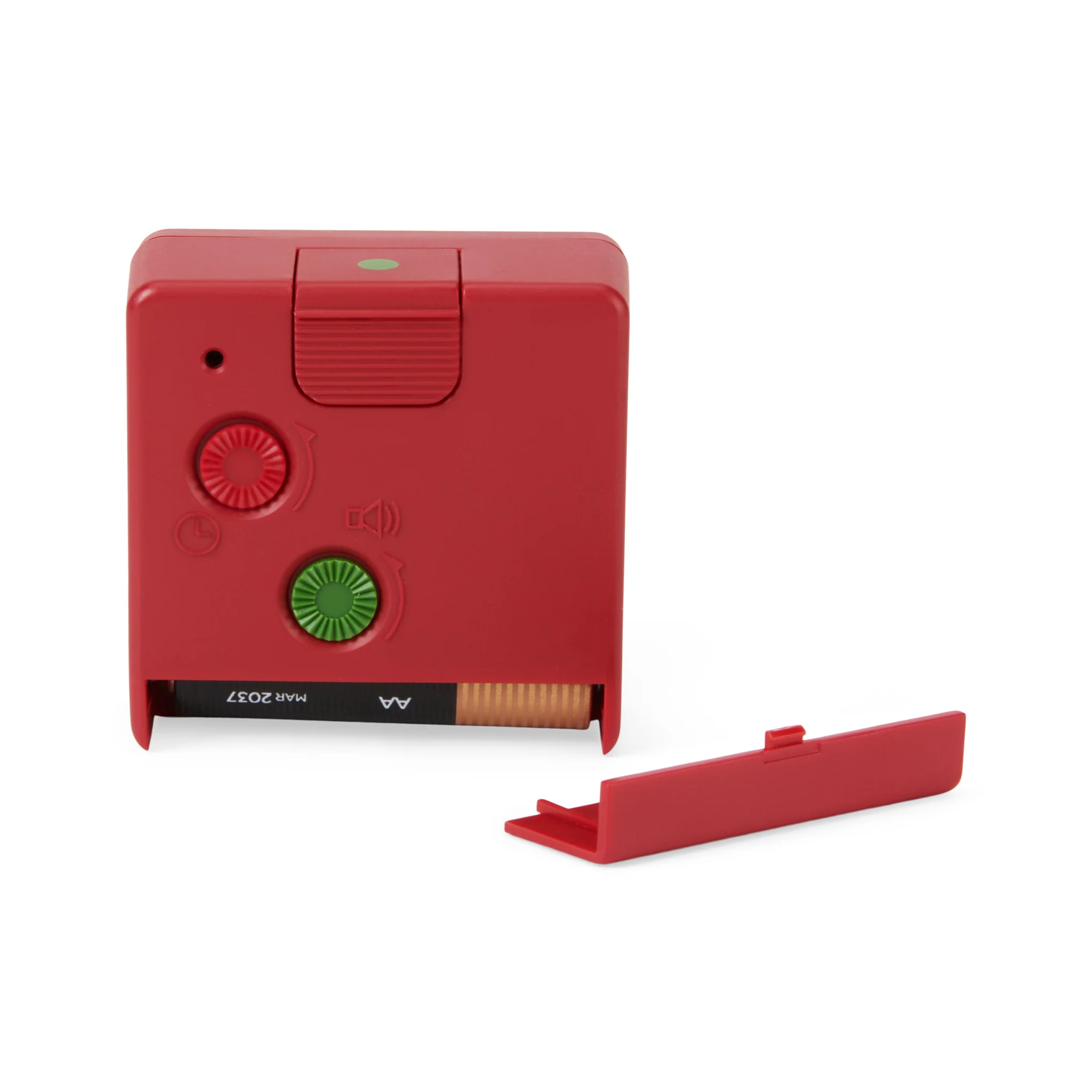 Braun BC02 Travel Alarm Clock - Red - Image 6