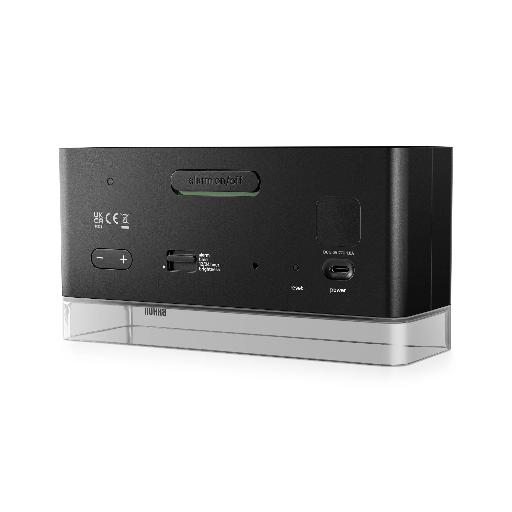 Braun BC27B Digital Desk Alarm Clock - Image 3