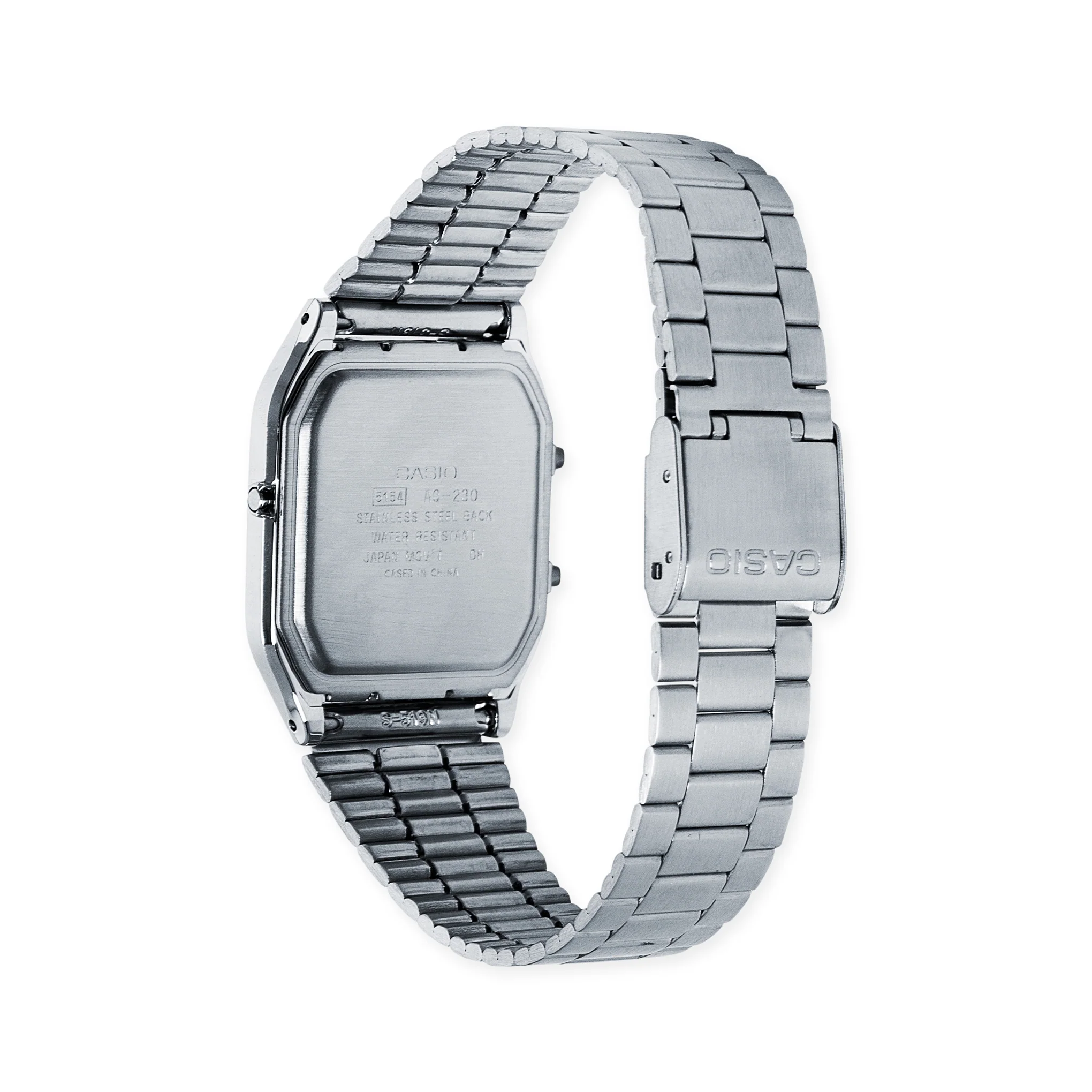 Casio AQ230 Analog Digital Watch - Silver - Image 7