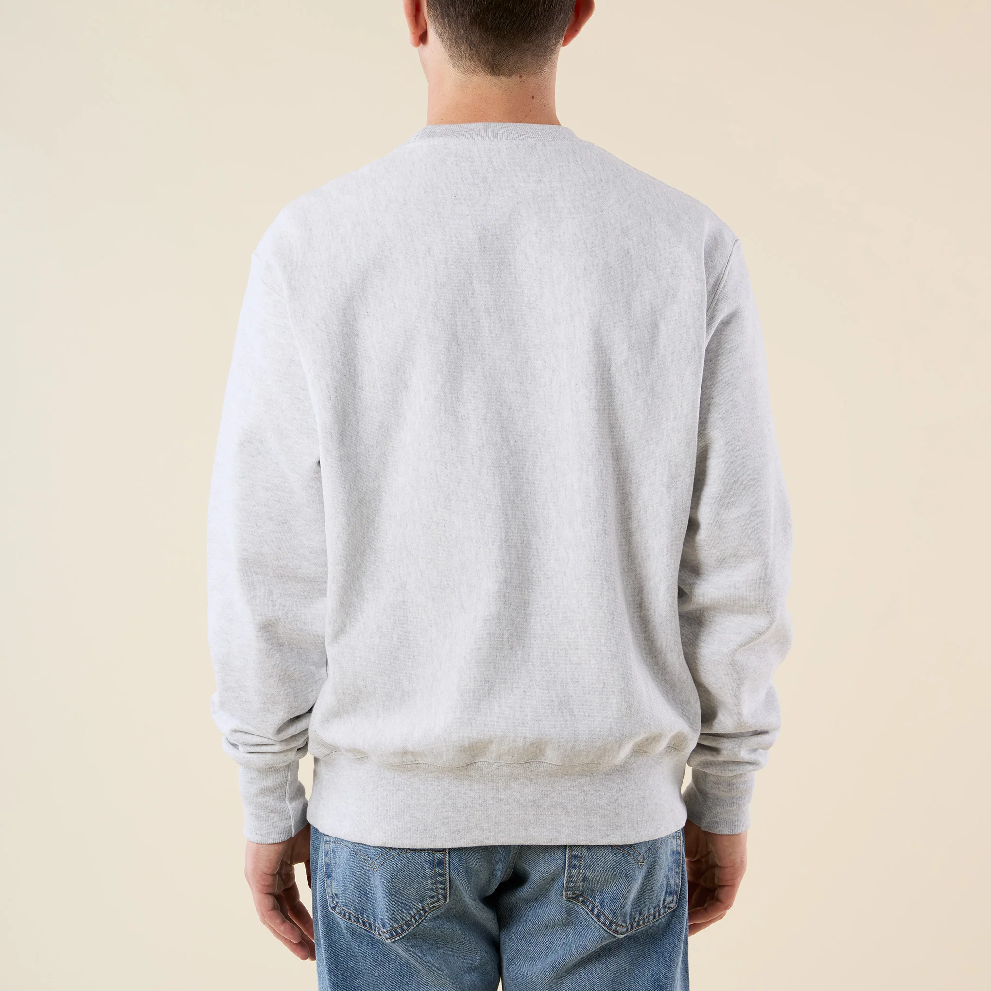 Champion Crewneck Sweatshirt - MoMA Edition - Silver Gray - Image 6