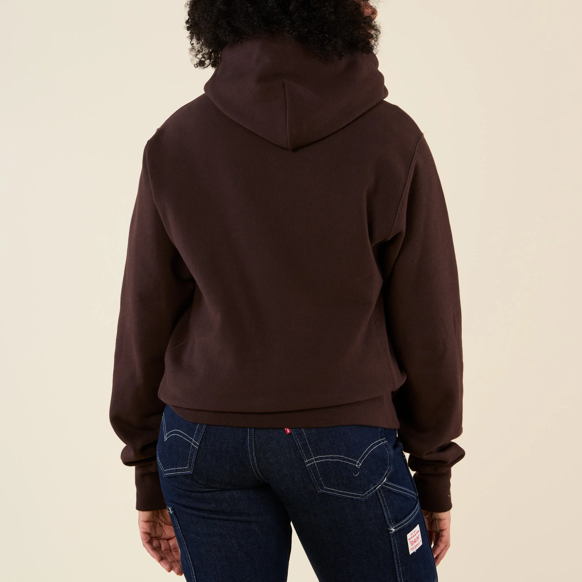 Champion Hoodie - MoMA Edition - Brown/ Blue - Image 5