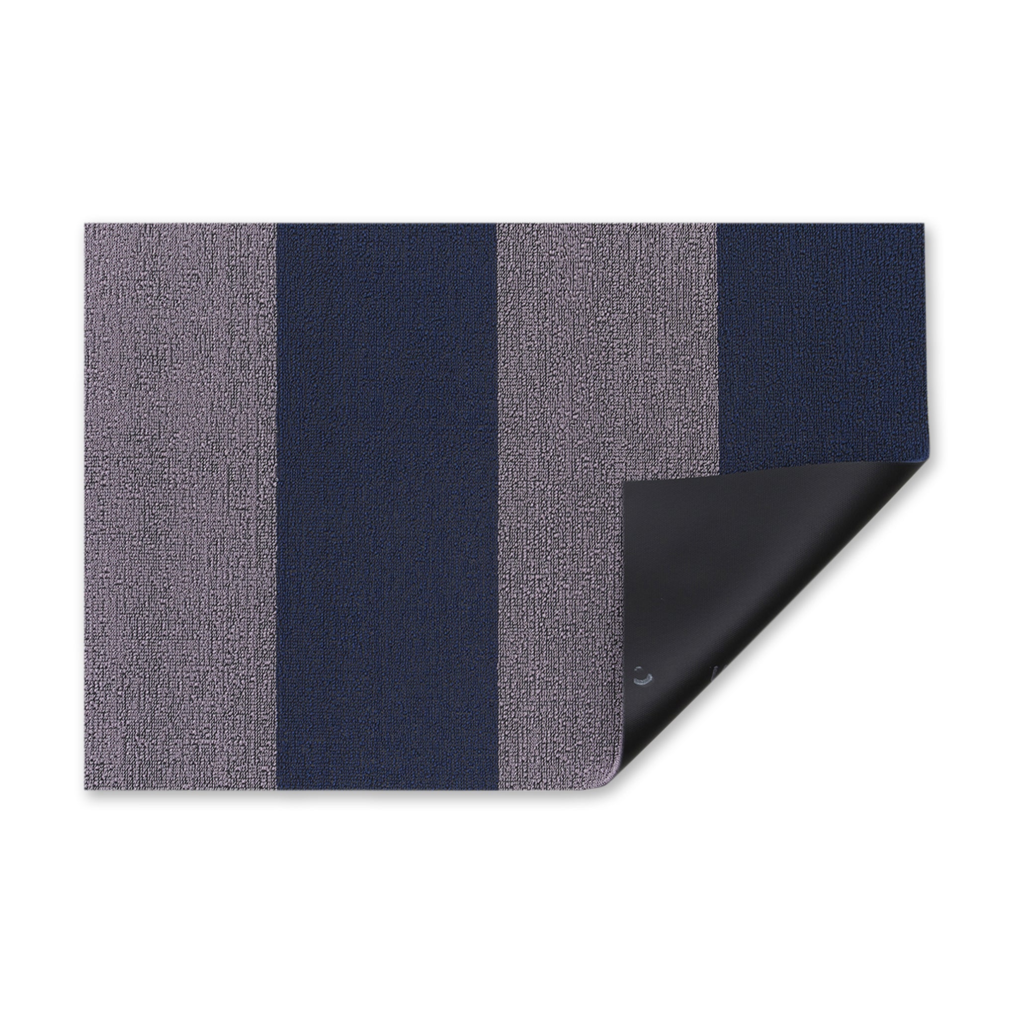 Chilewich Duo Stripe Shag Mat - Berry - Image 5