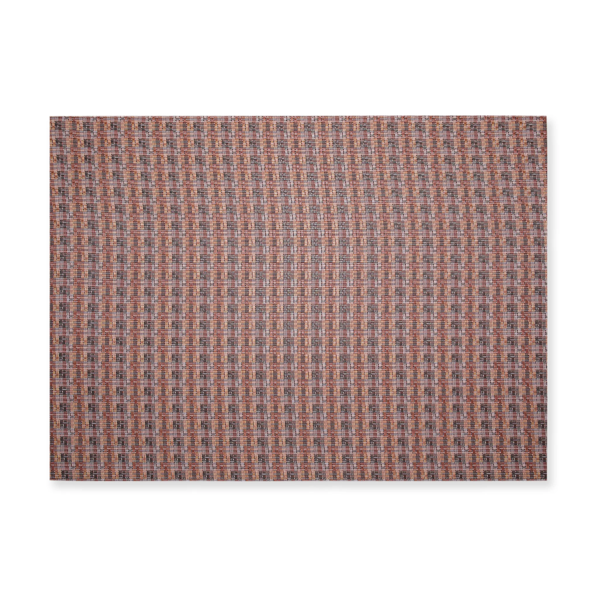 Chilewich Fable Floor Mat in Repurposed Fabric - Sorbet