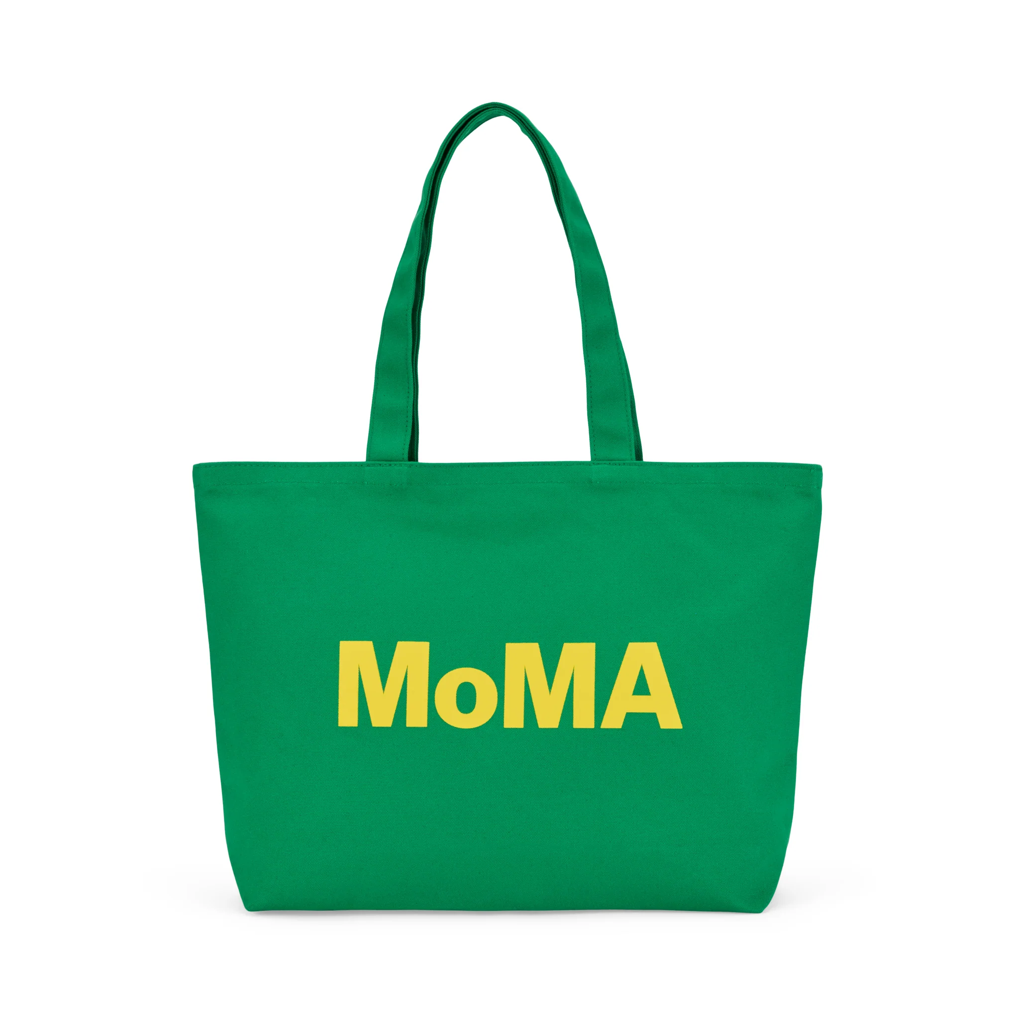 Colorful MoMA Tote Bag - Green/ Yellow