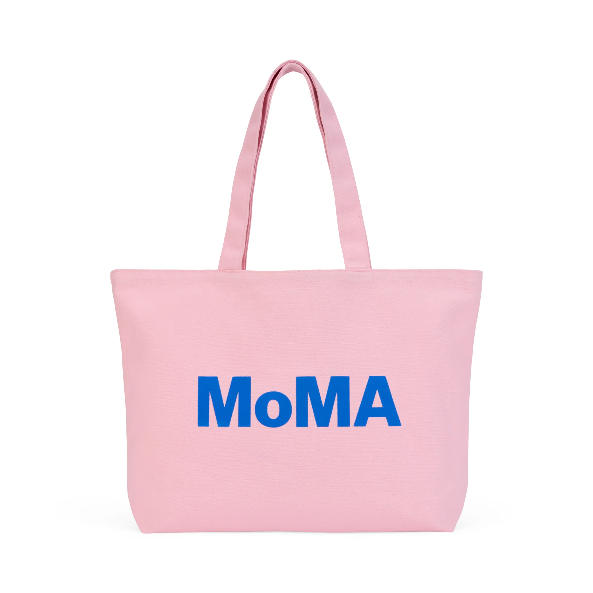 Colorful MoMA Tote Bag - Pink/ Blue