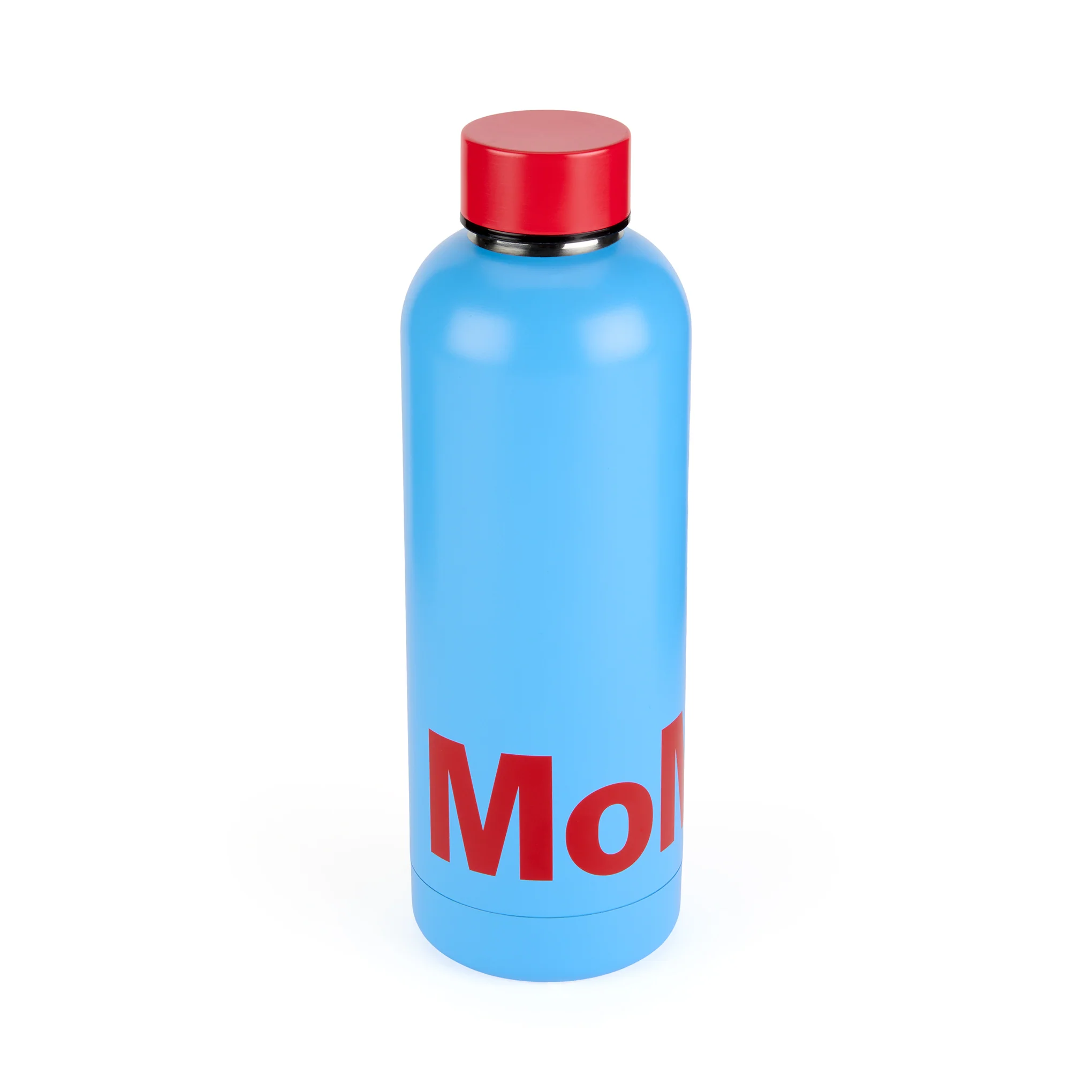 Colorful MoMA Water Bottles - Blue/ Red
