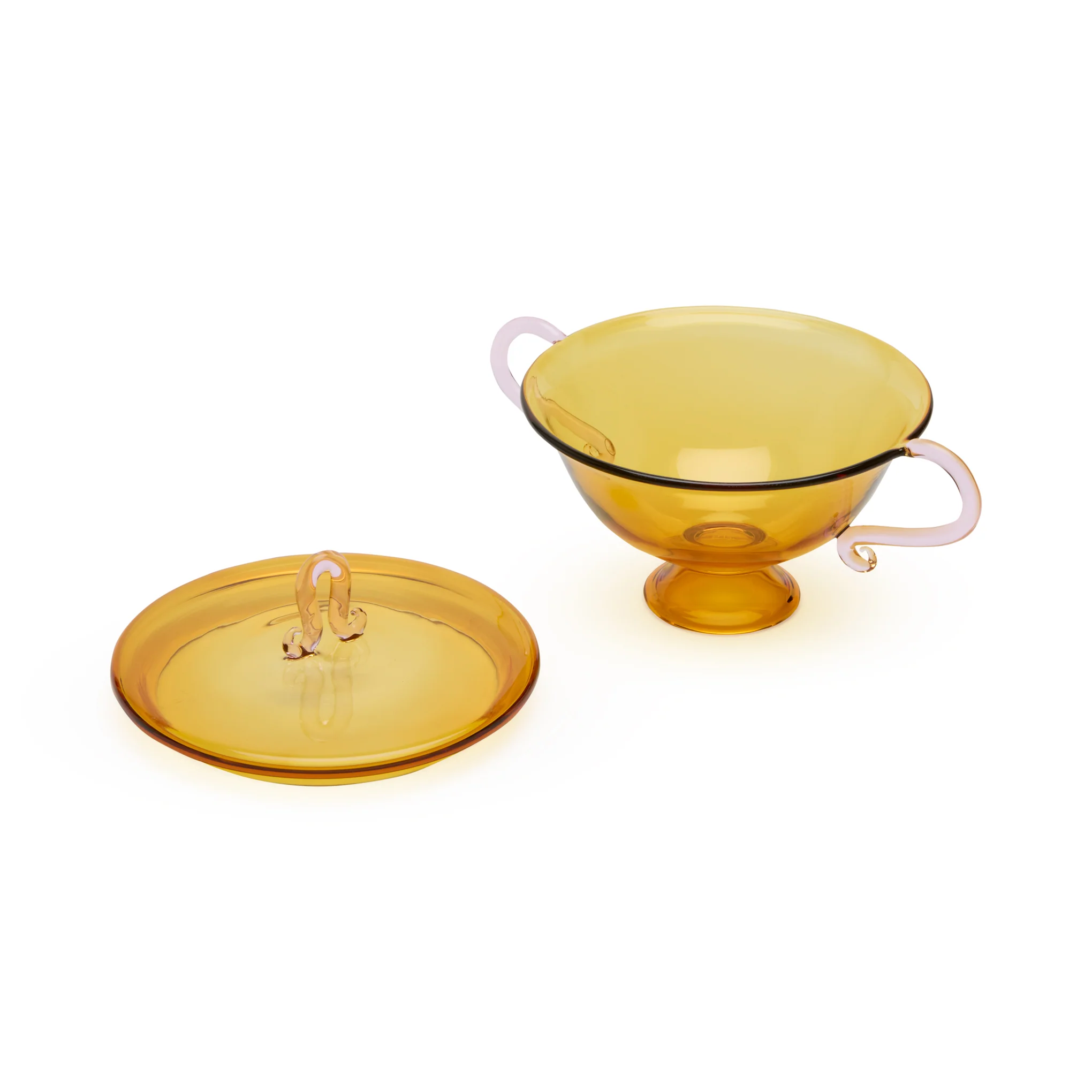 Continental Glass Tea Designs - Sugar Bowl - Image 3