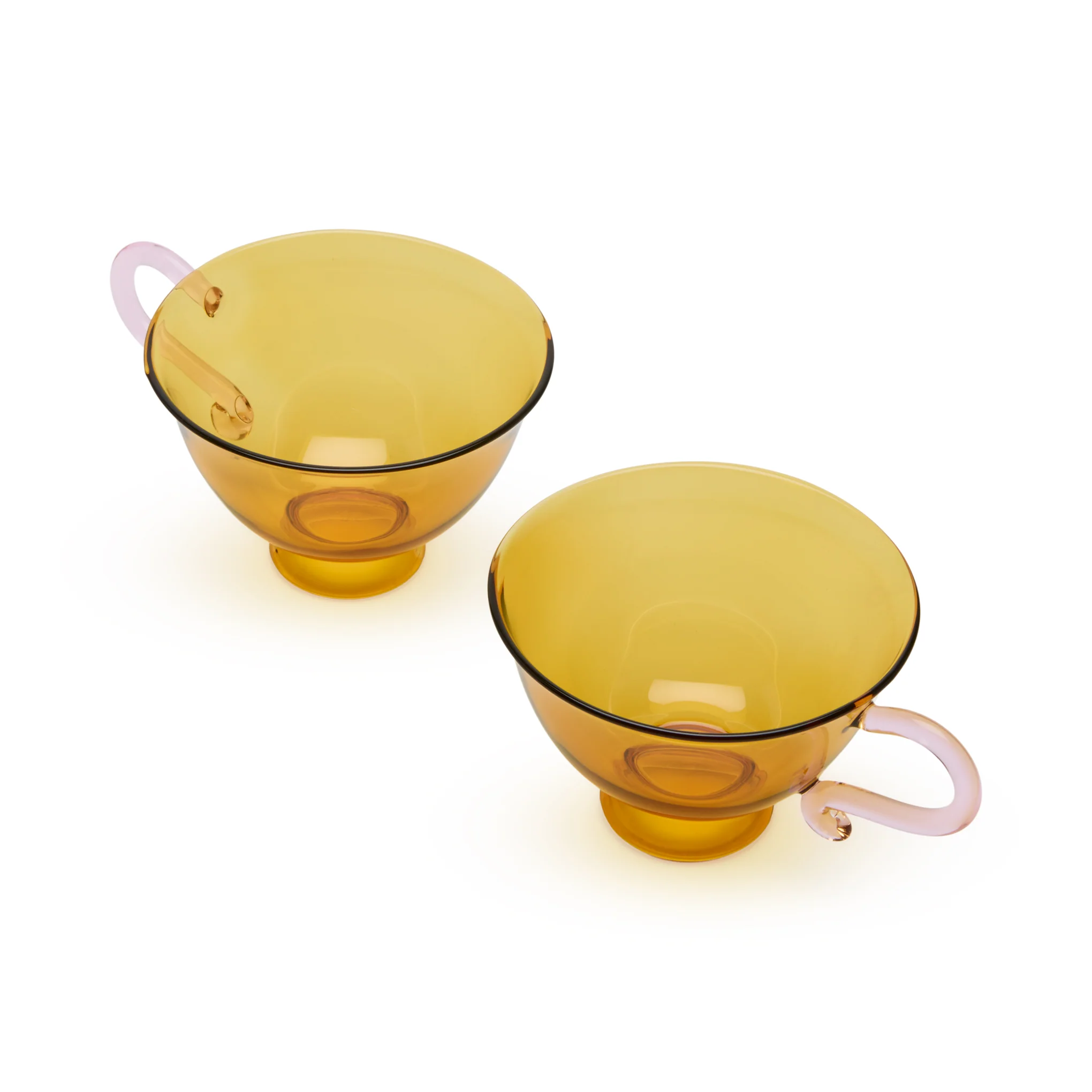 Continental Glass Tea Designs - Teacup S/2 - Image 3