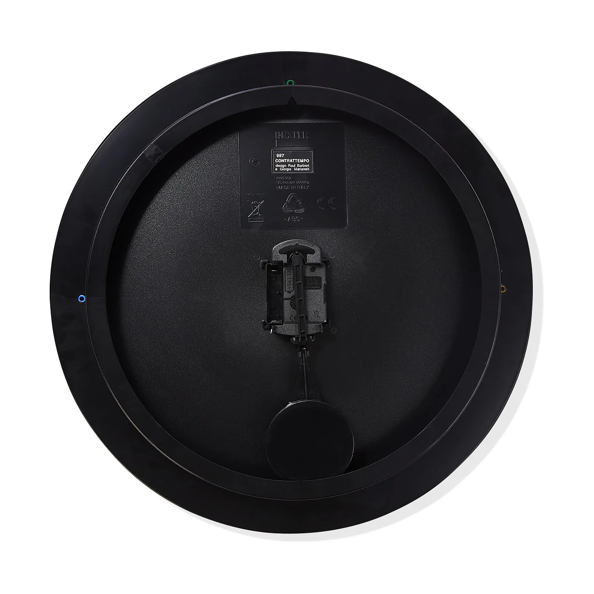 Contrattempo Wall Clock - Black - Image 5