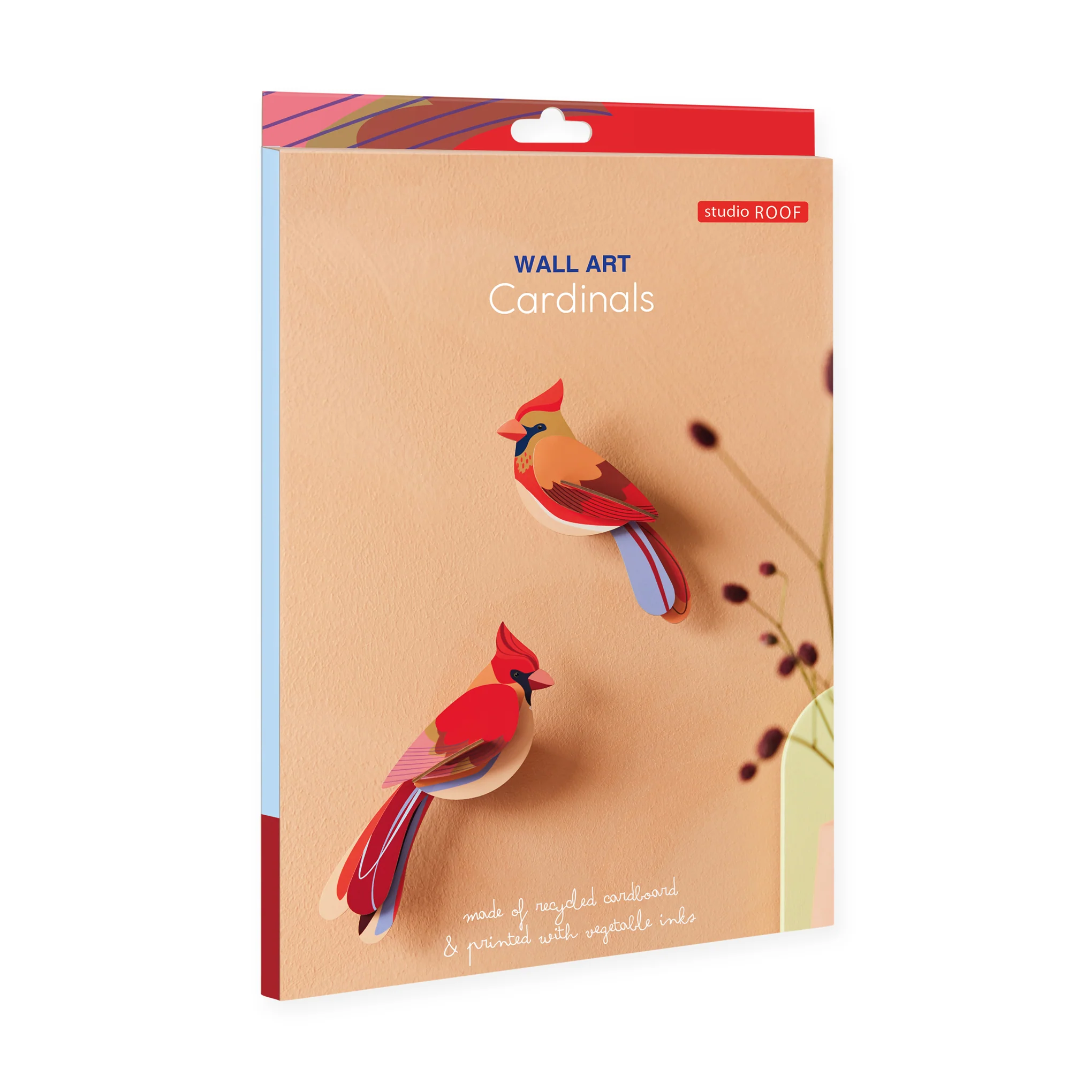 DIY Garden Bird Wall Art Kits - Cardinals - Image 4