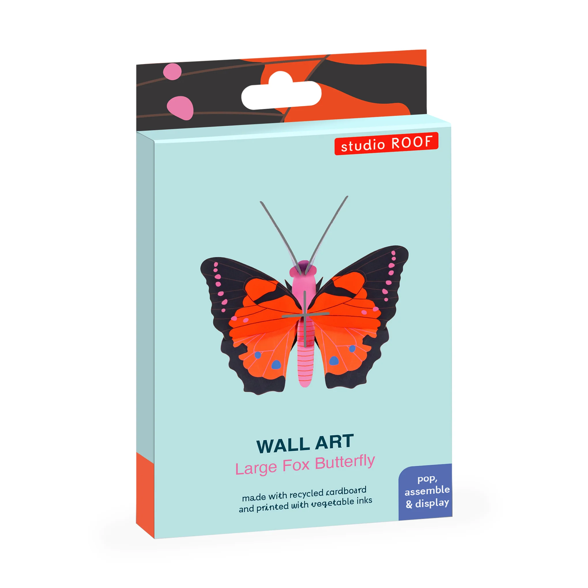 DIY Mini Butterfly Kit - Large Fox Butterfly - Image 4