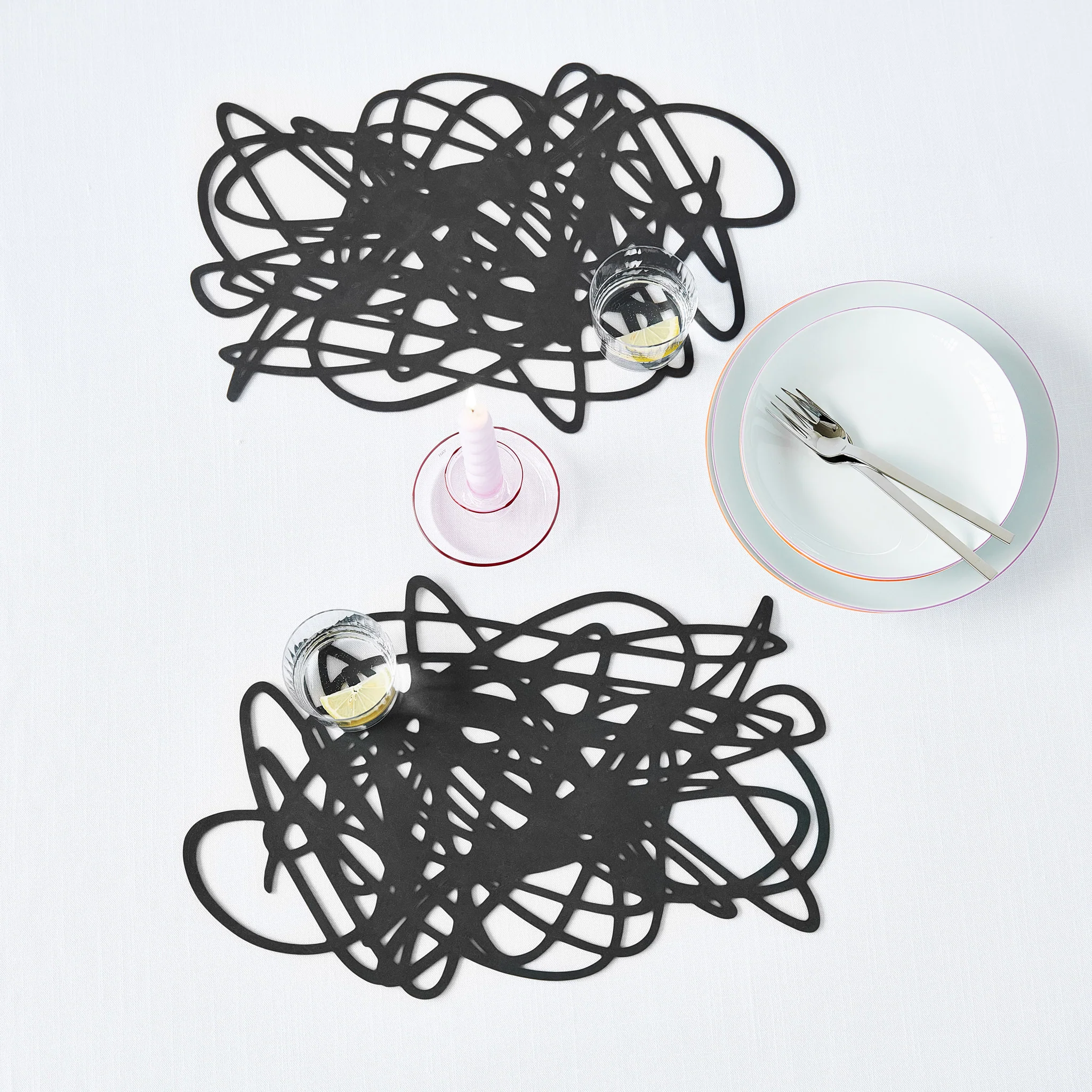 Doodle Placemat - Black Doodle - Image 7