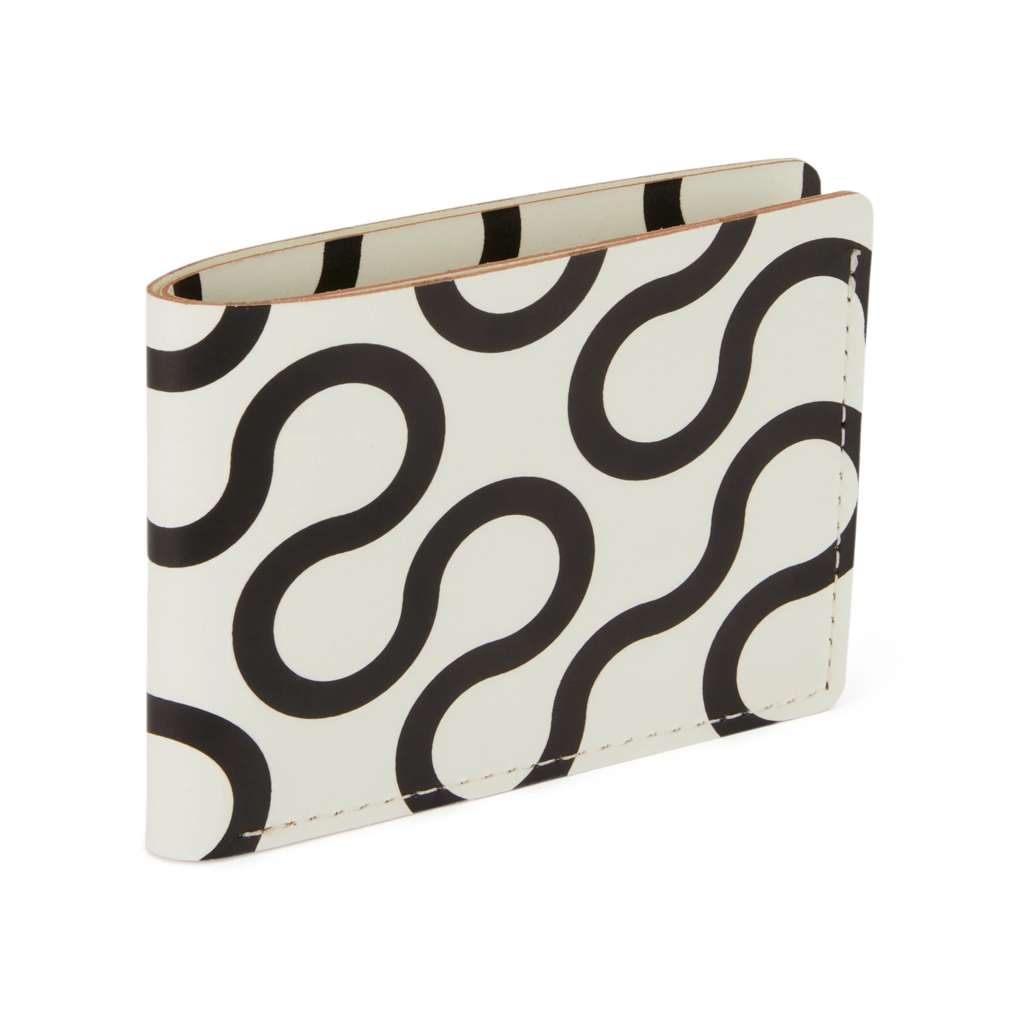 Dusen Dusen Recycled Leather Billfold Wallet - Arc - Image 4