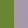 Dusen Dusen Striped Terry Slippers - Green/ Lavender - Image 7
