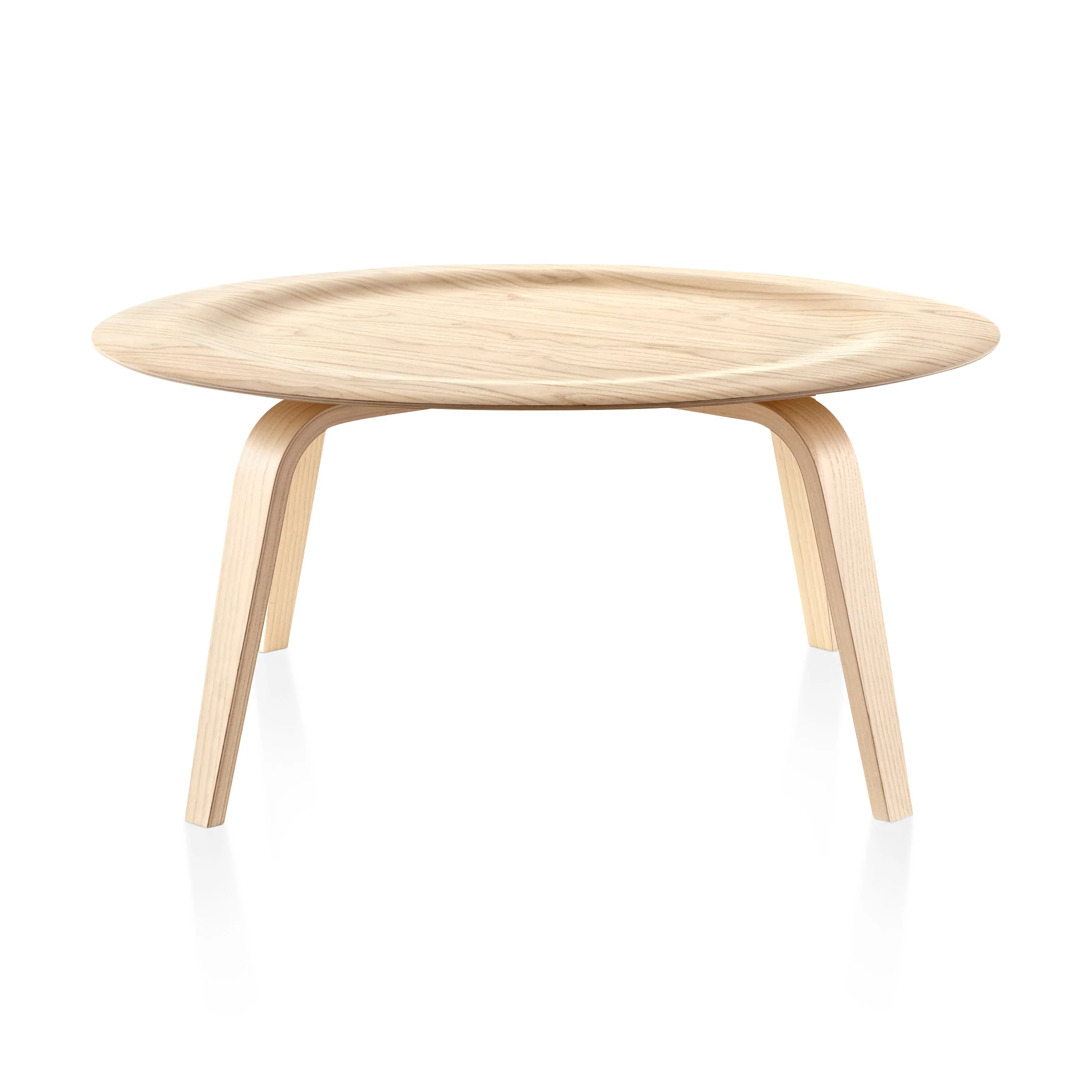 Eames© Molded Plywood Coffee Table from Herman Miller©, Wood Base