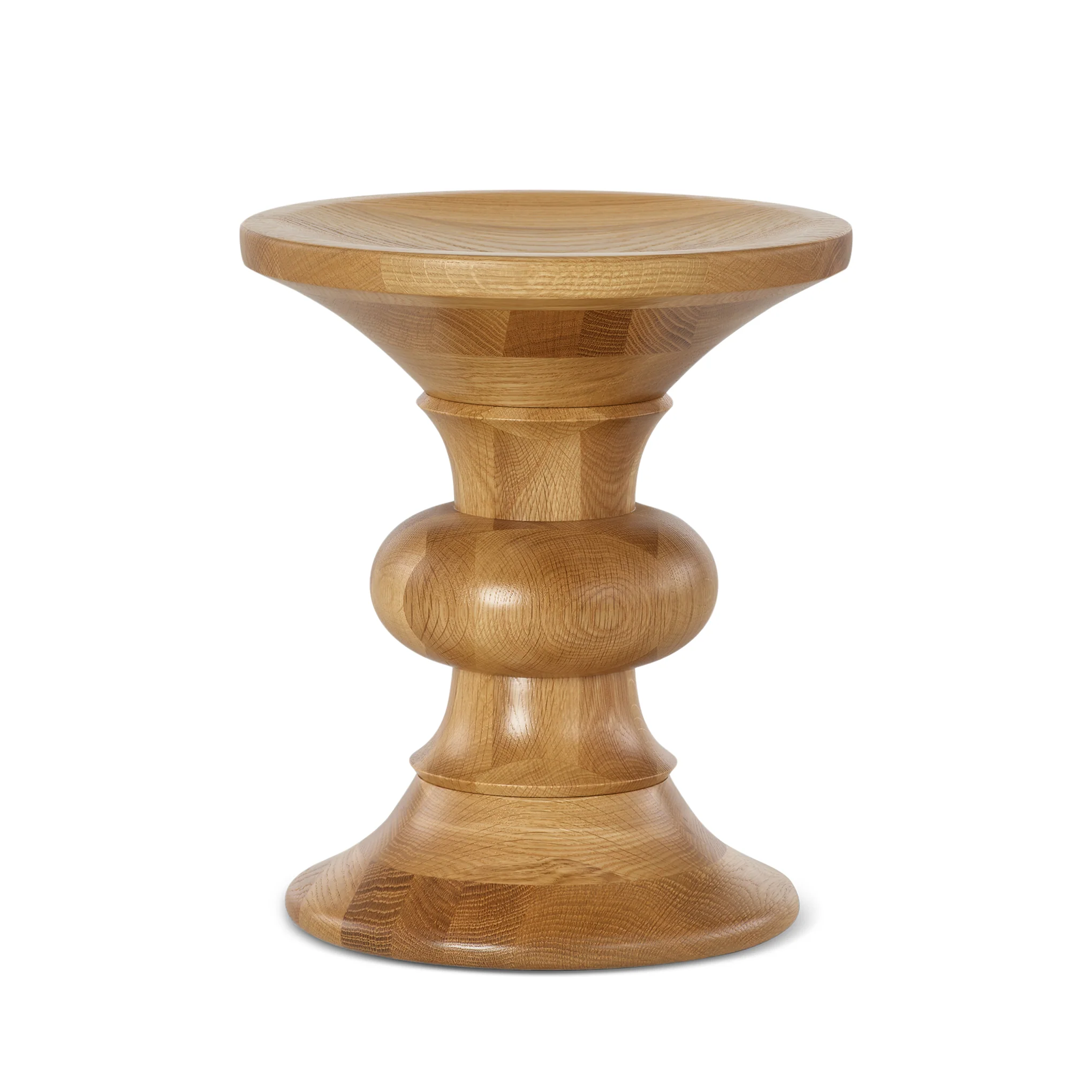 Eames® B Stool from Herman Miller - White Oak