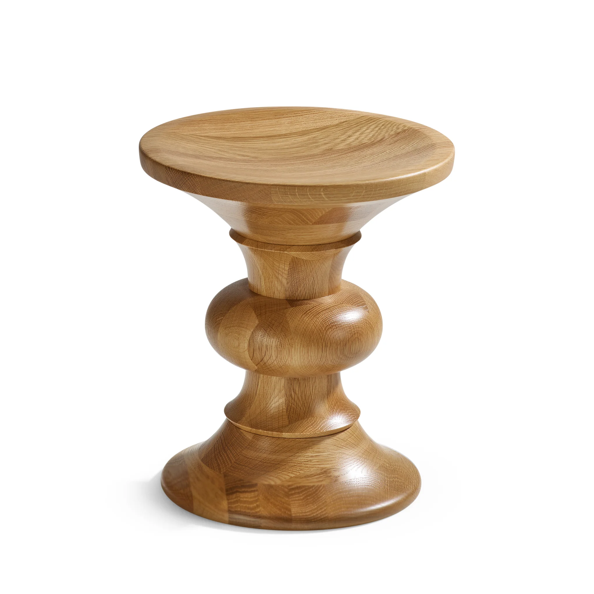 Eames® B Stool from Herman Miller - White Oak - Image 3