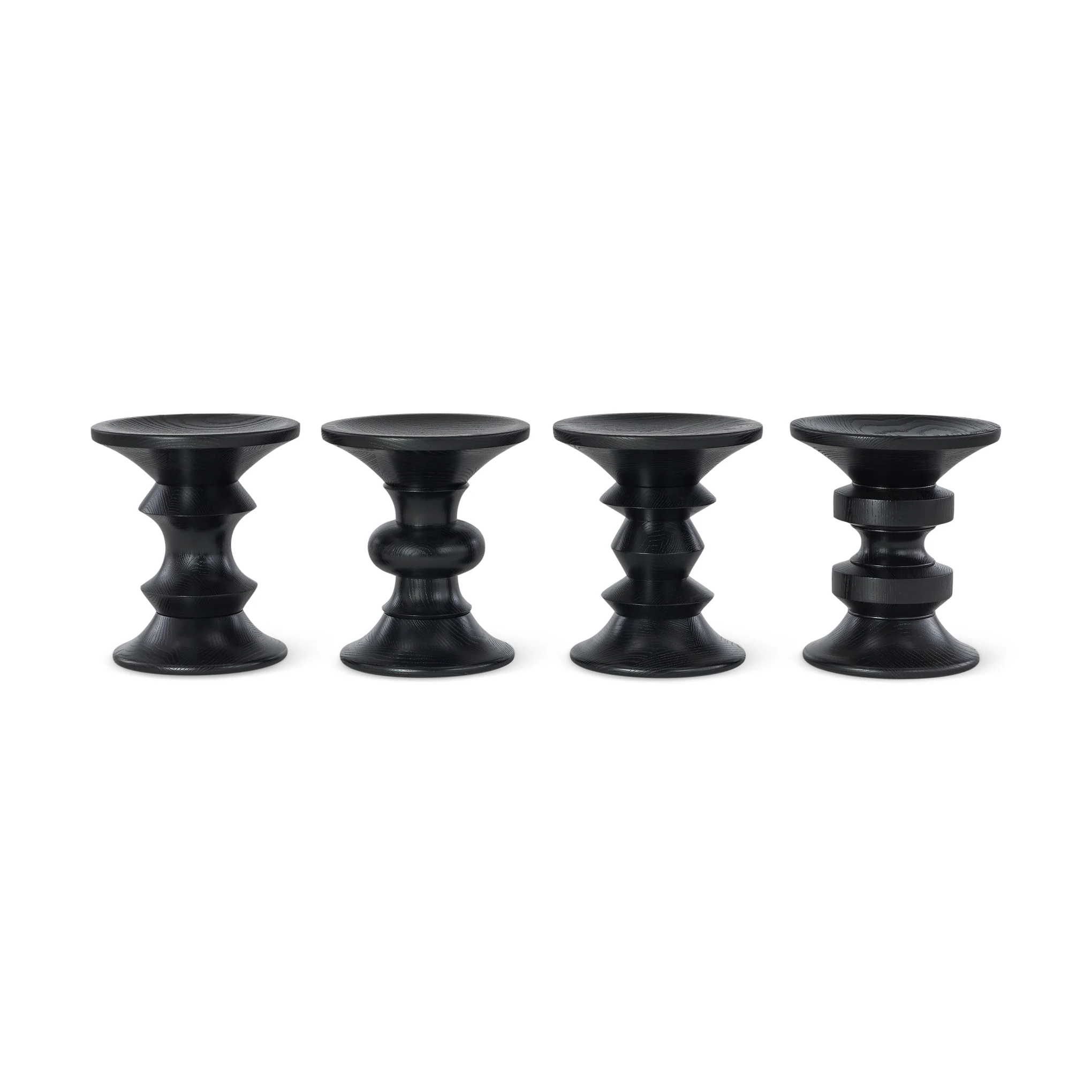 Eames® C Stool from Herman Miller - Ebony - Image 4