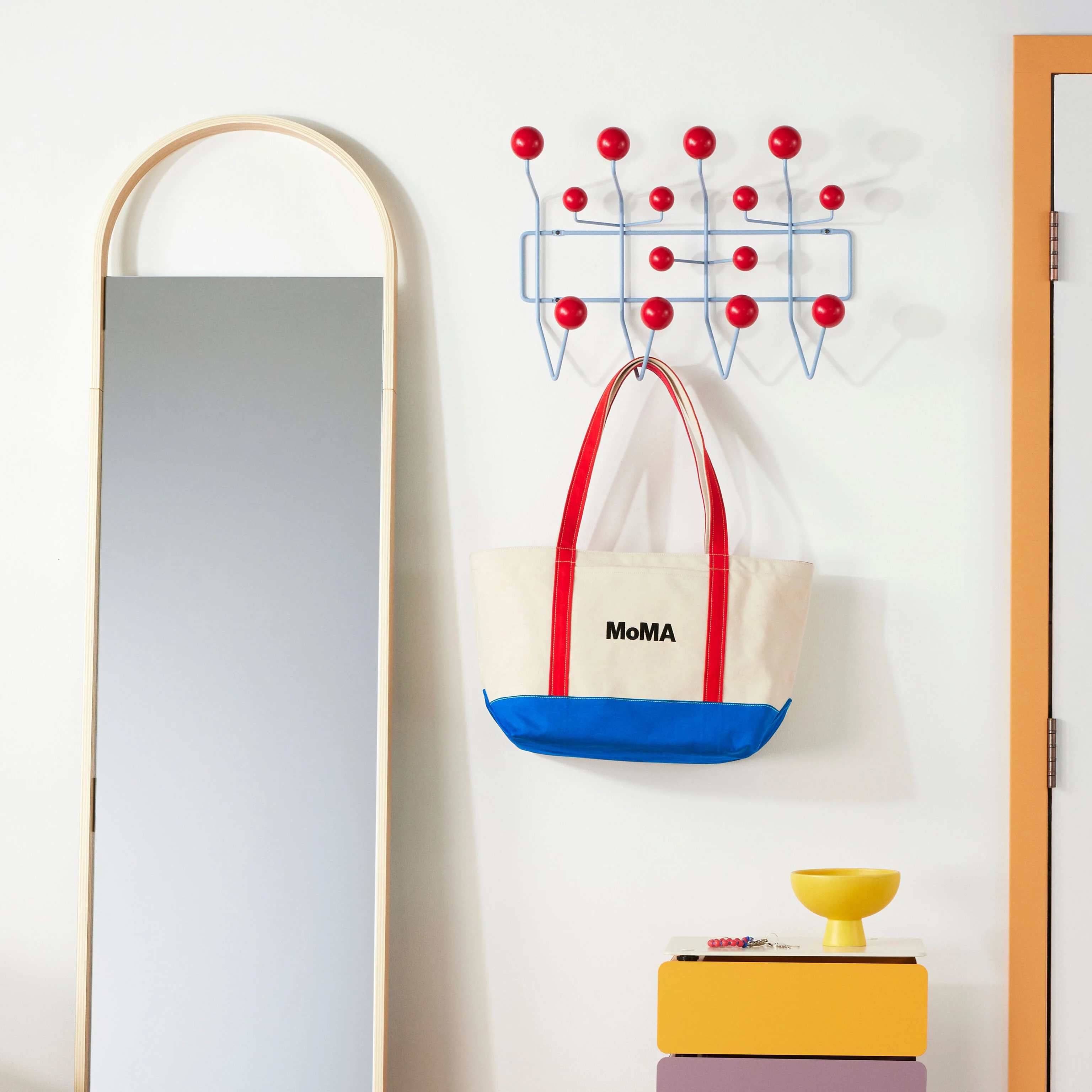 Eames® Hang-It-All Coat Rack from Herman Miller - Black/ Walnut - Image 3